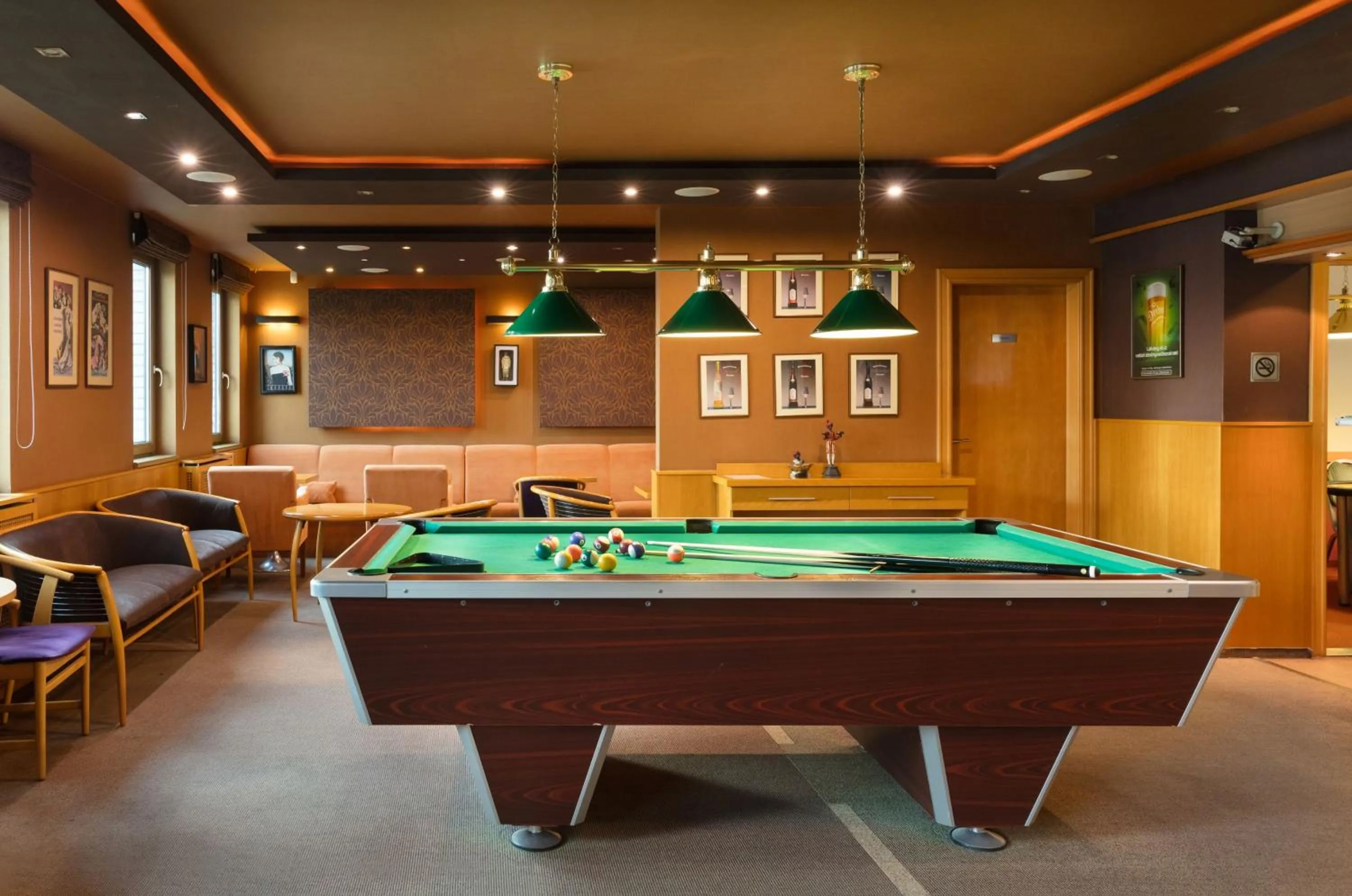 Billiard in Hotel Kálvária