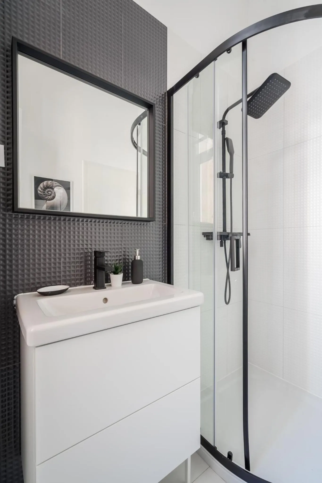 Shower in A13- Boutique Apartments, Best Location, by BQA