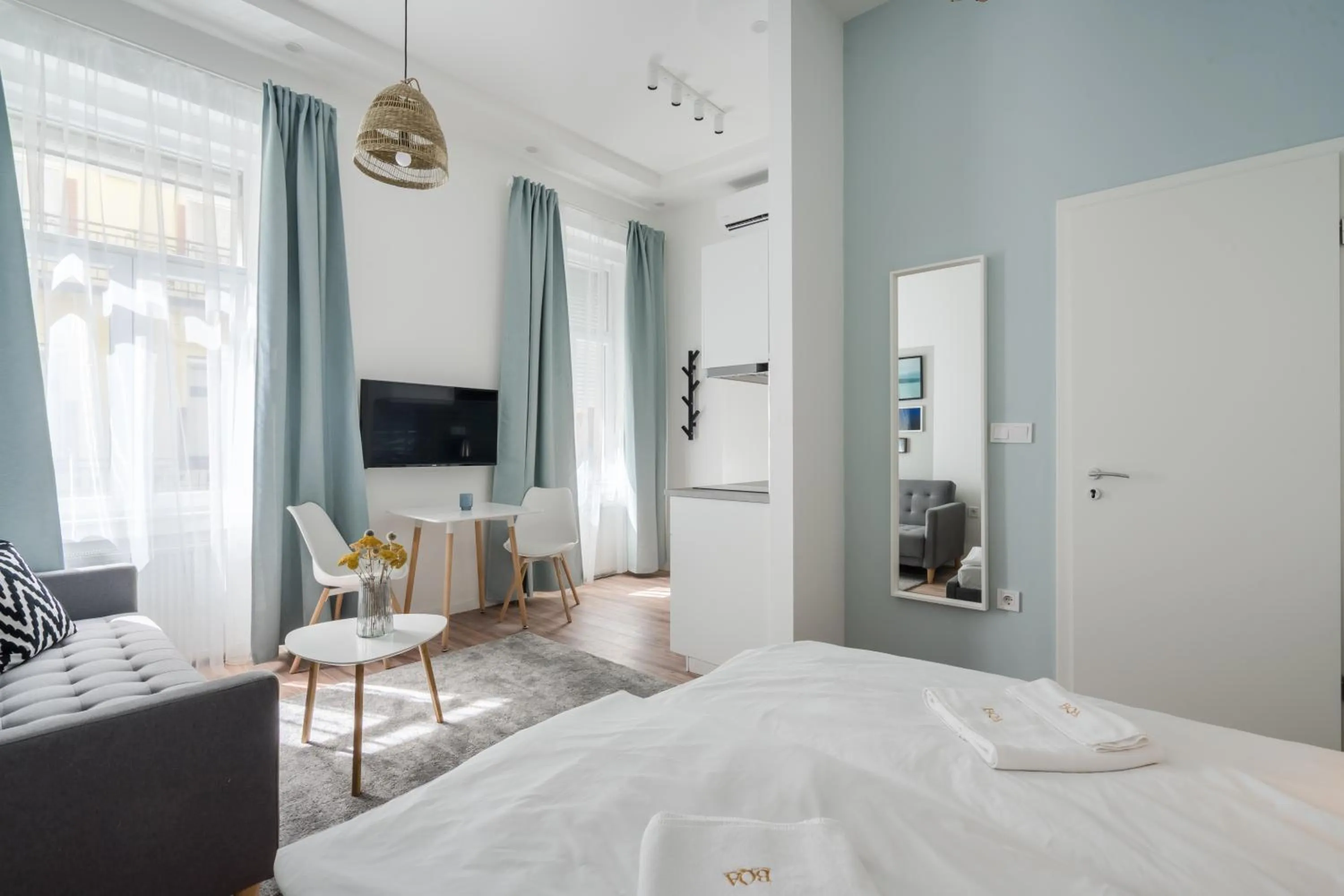 Bed in A13- Boutique Apartments, Best Location, by BQA