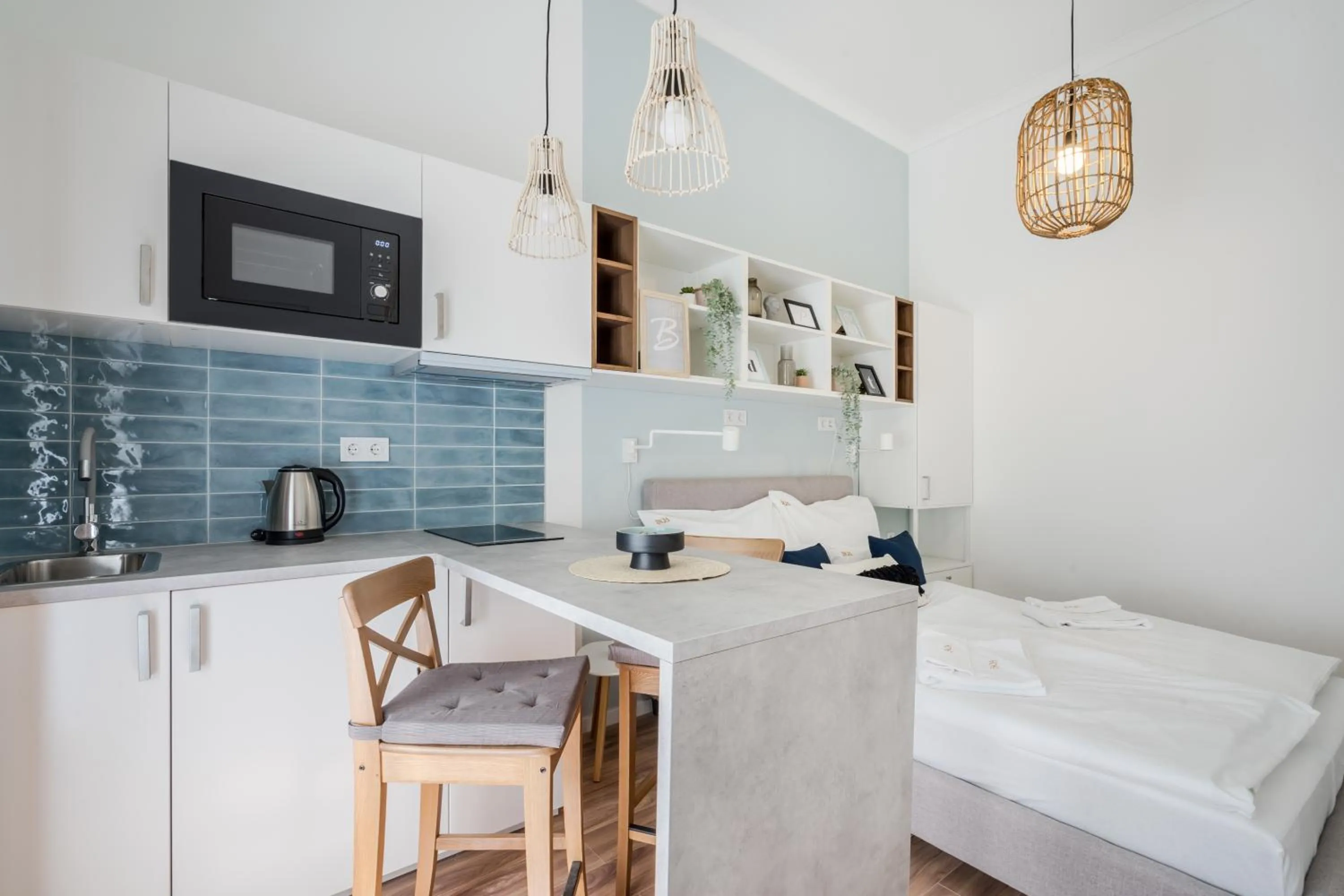 Bed in A13- Boutique Apartments, Best Location, by BQA