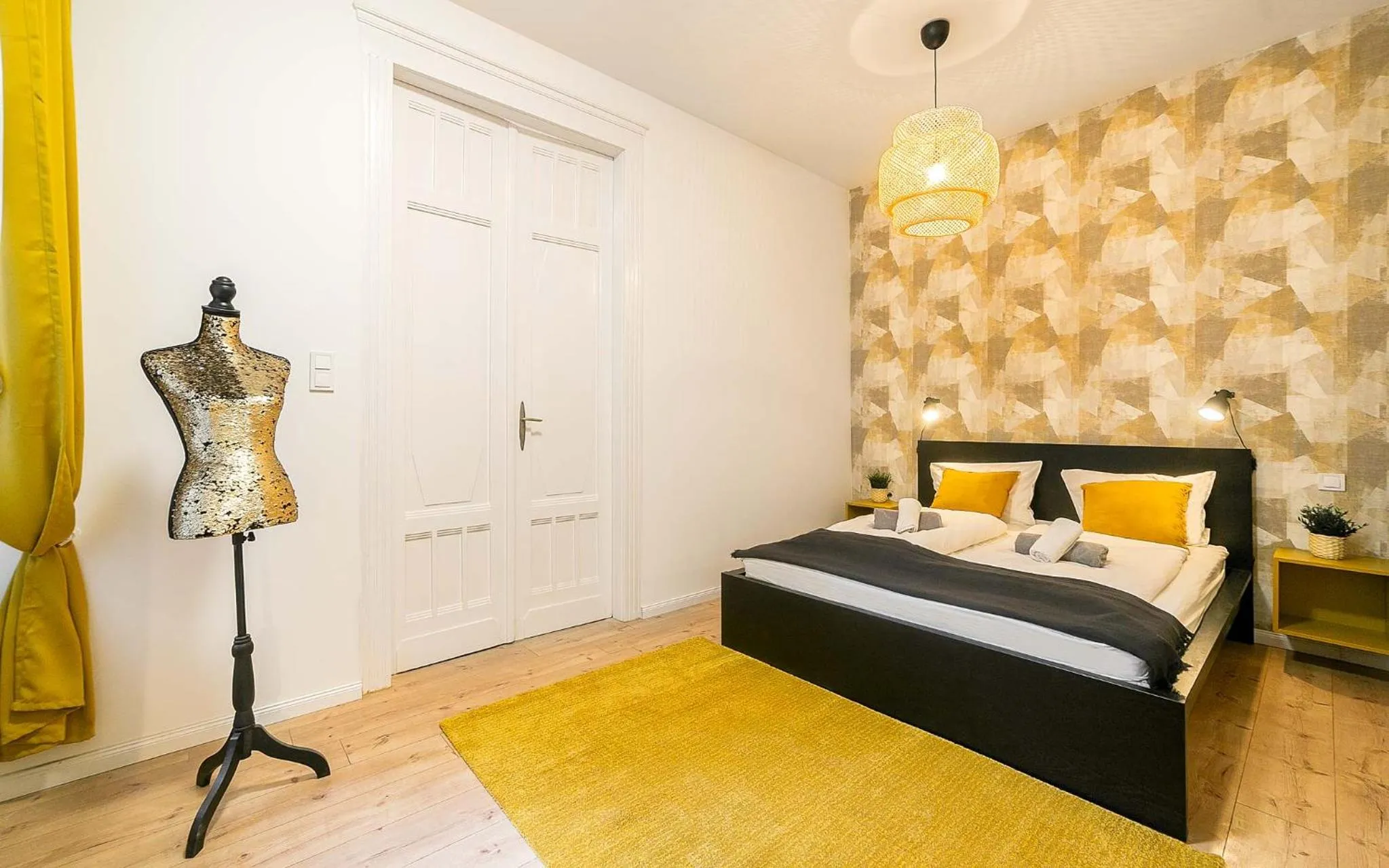 Bed in A13- Boutique Apartments, Best Location, by BQA