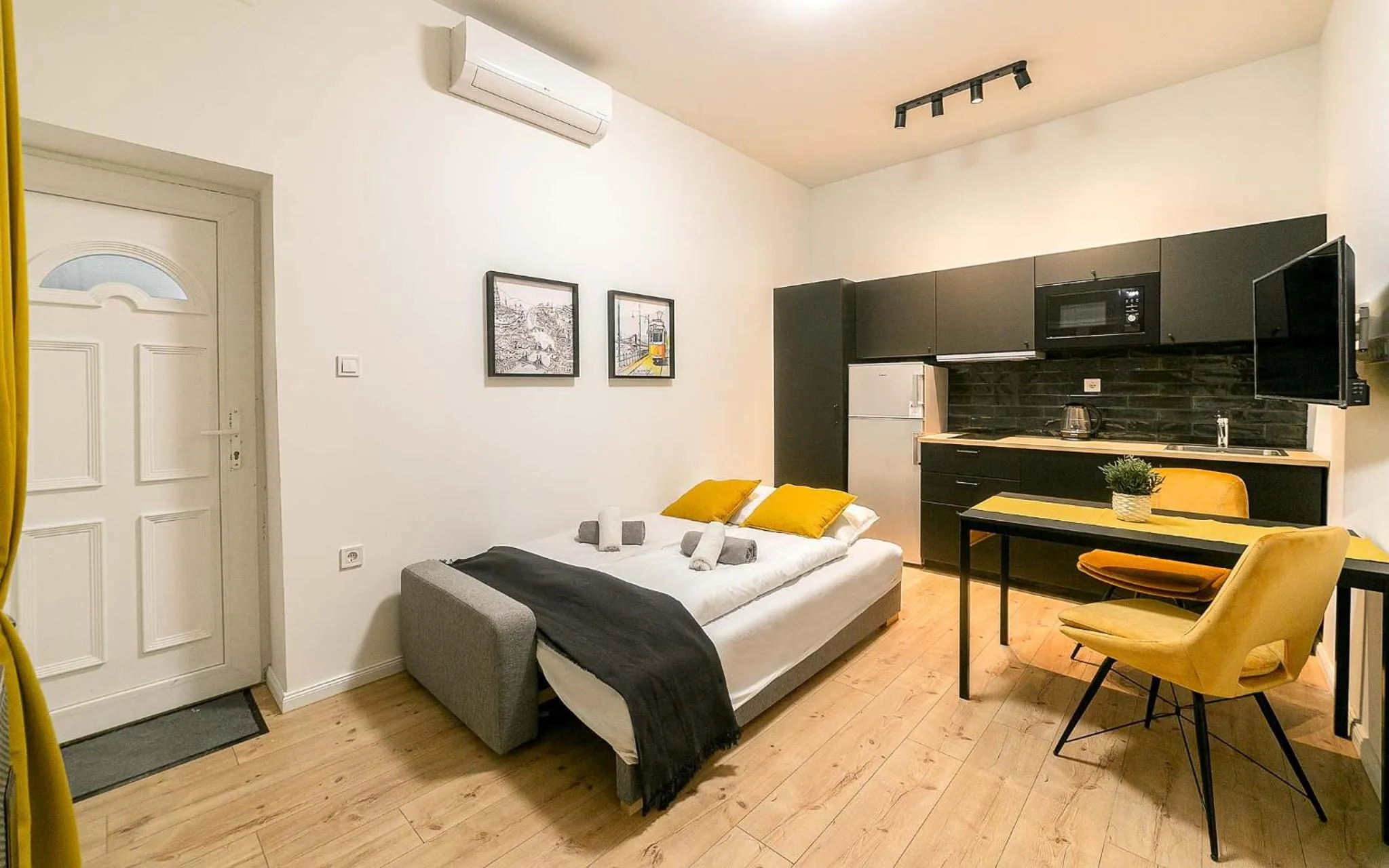 Bed in A13- Boutique Apartments, Best Location, by BQA
