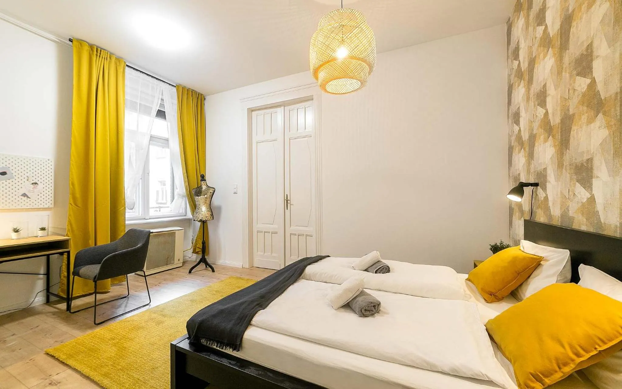 Bed in A13- Boutique Apartments, Best Location, by BQA