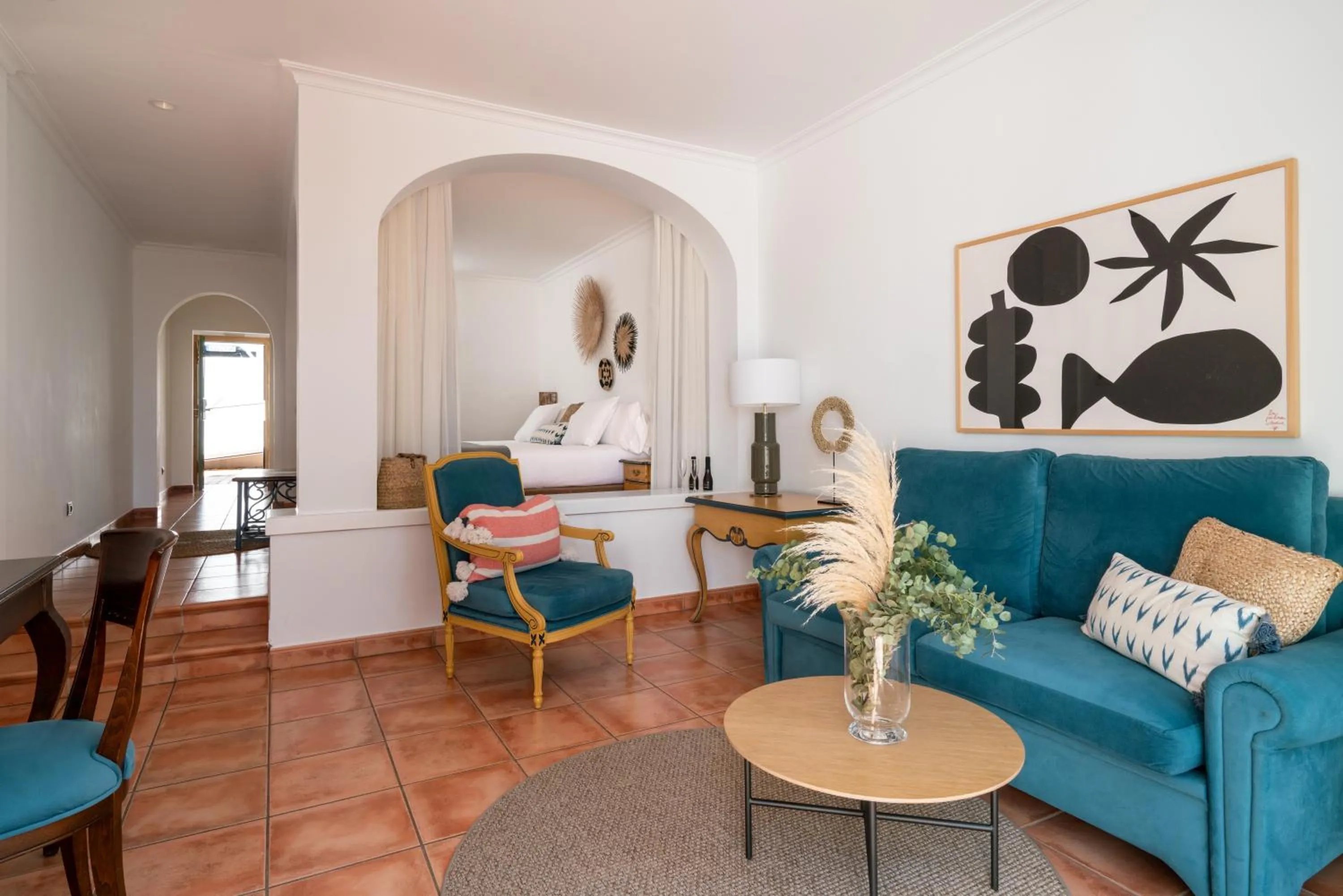 Living room in Hotel Ritual de Terra & SPA