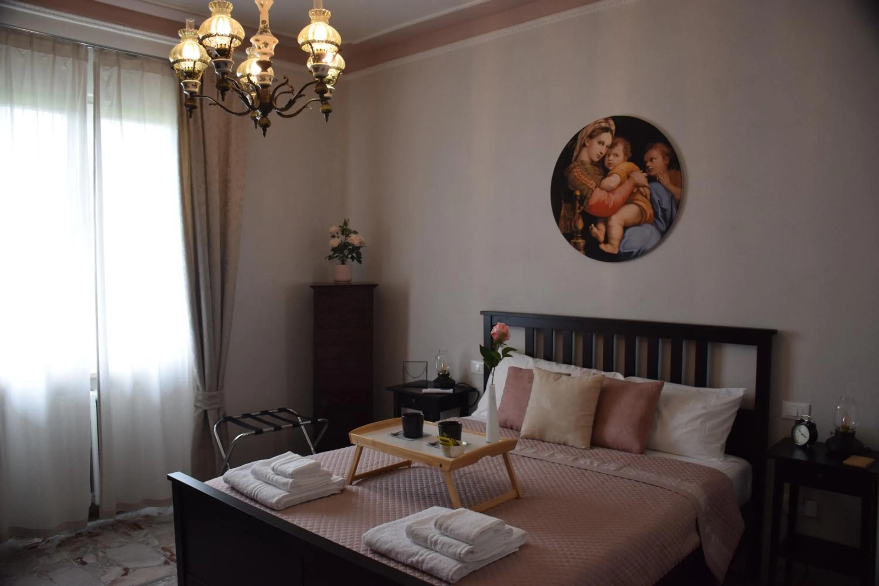Bed in B&B Le rose di Paola