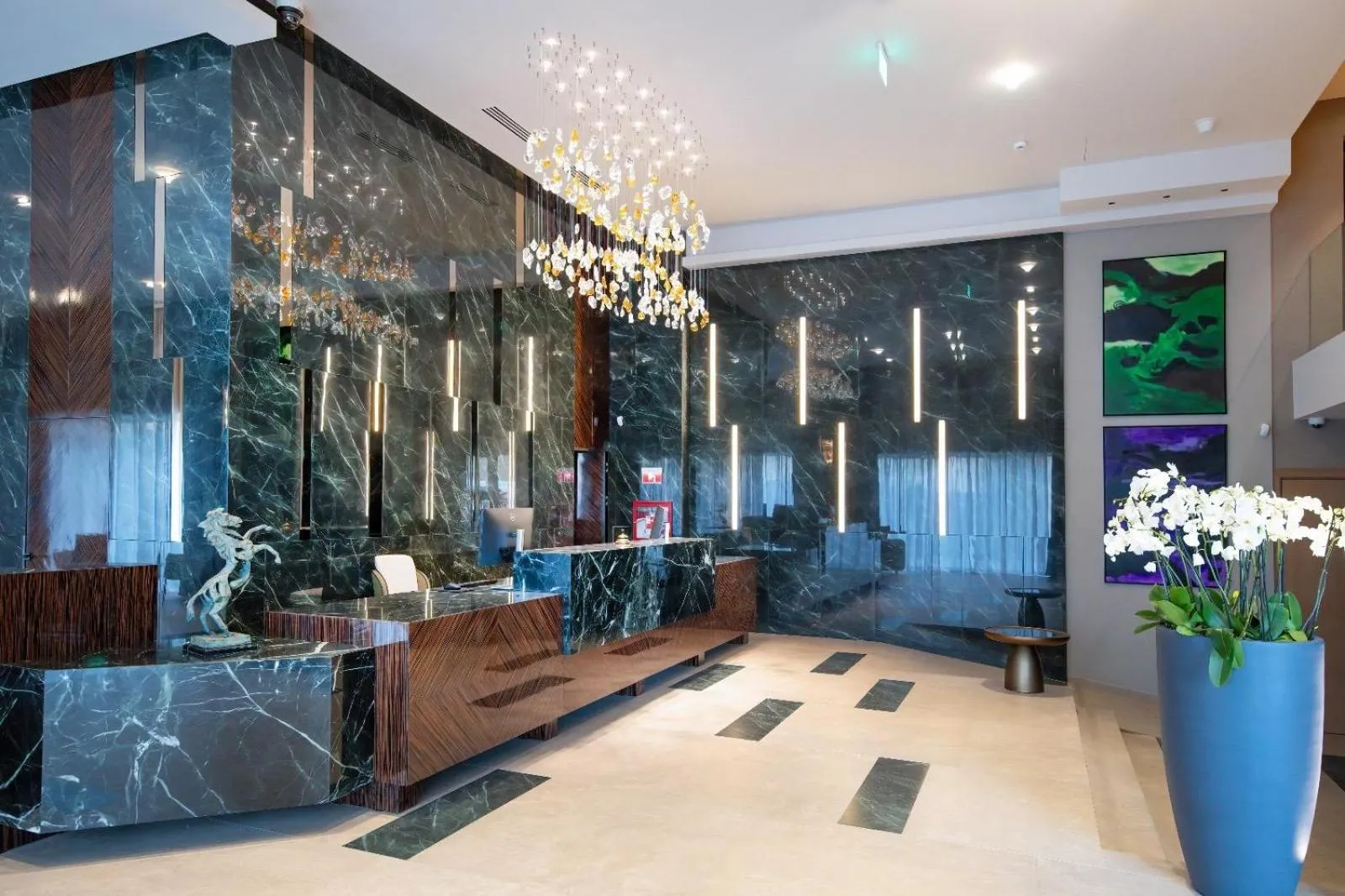 Lobby or reception in ISSA Resort