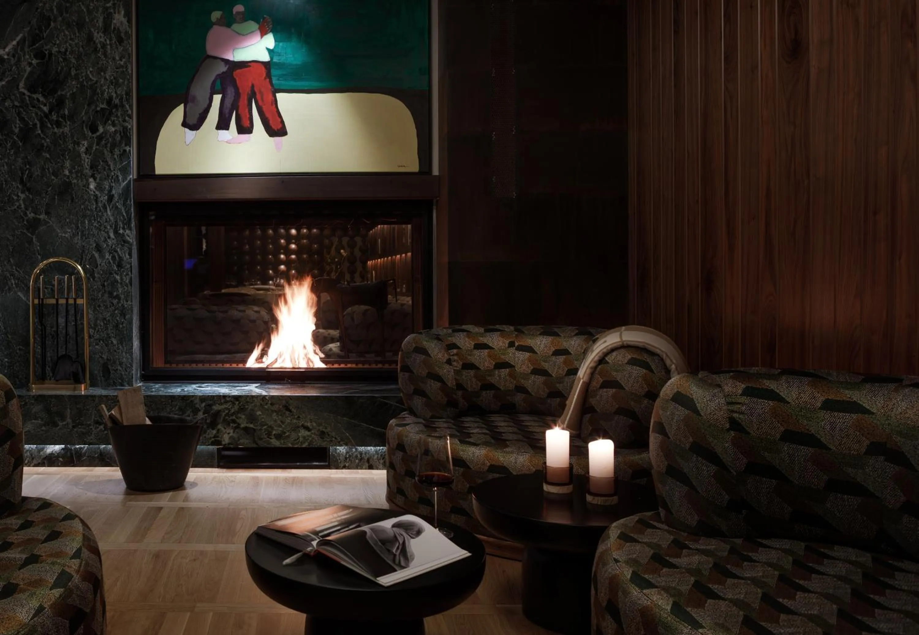 Seating area in ISSA Resort