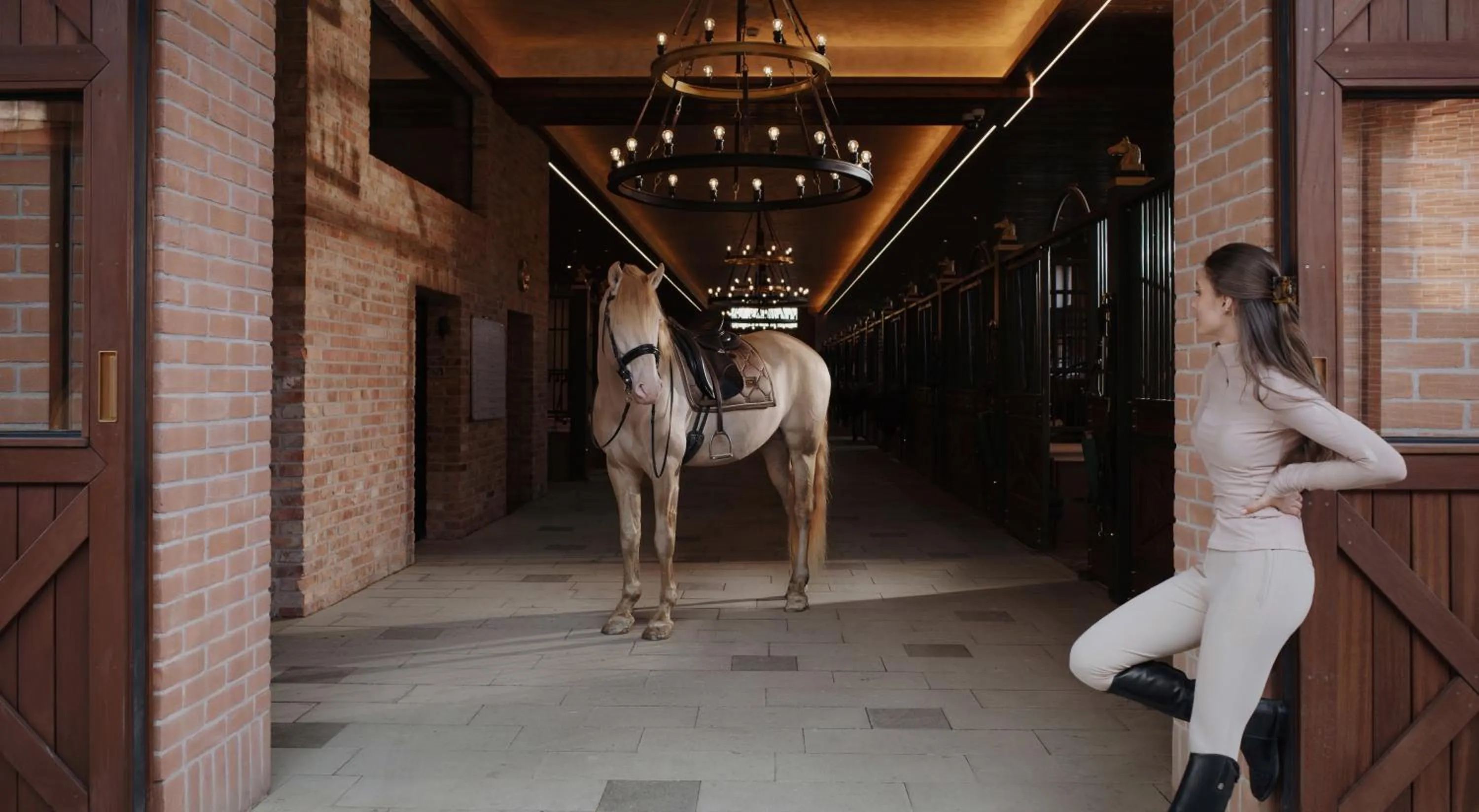 Horse-riding in ISSA Resort