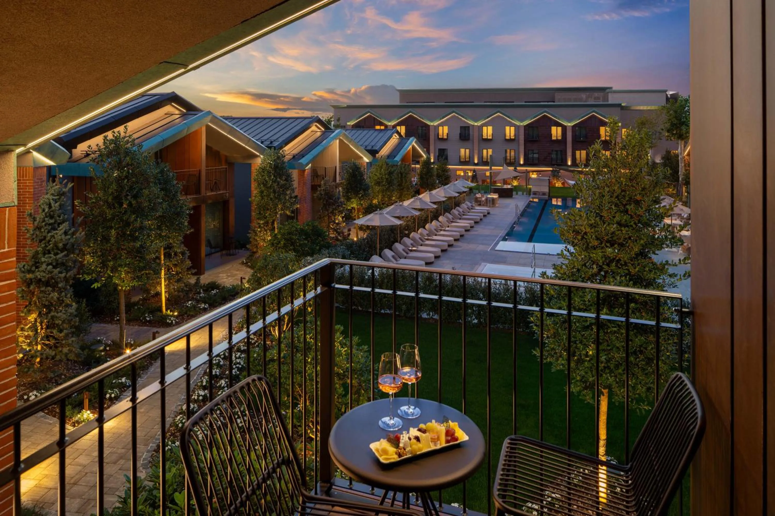 View (from property/room) in ISSA Resort