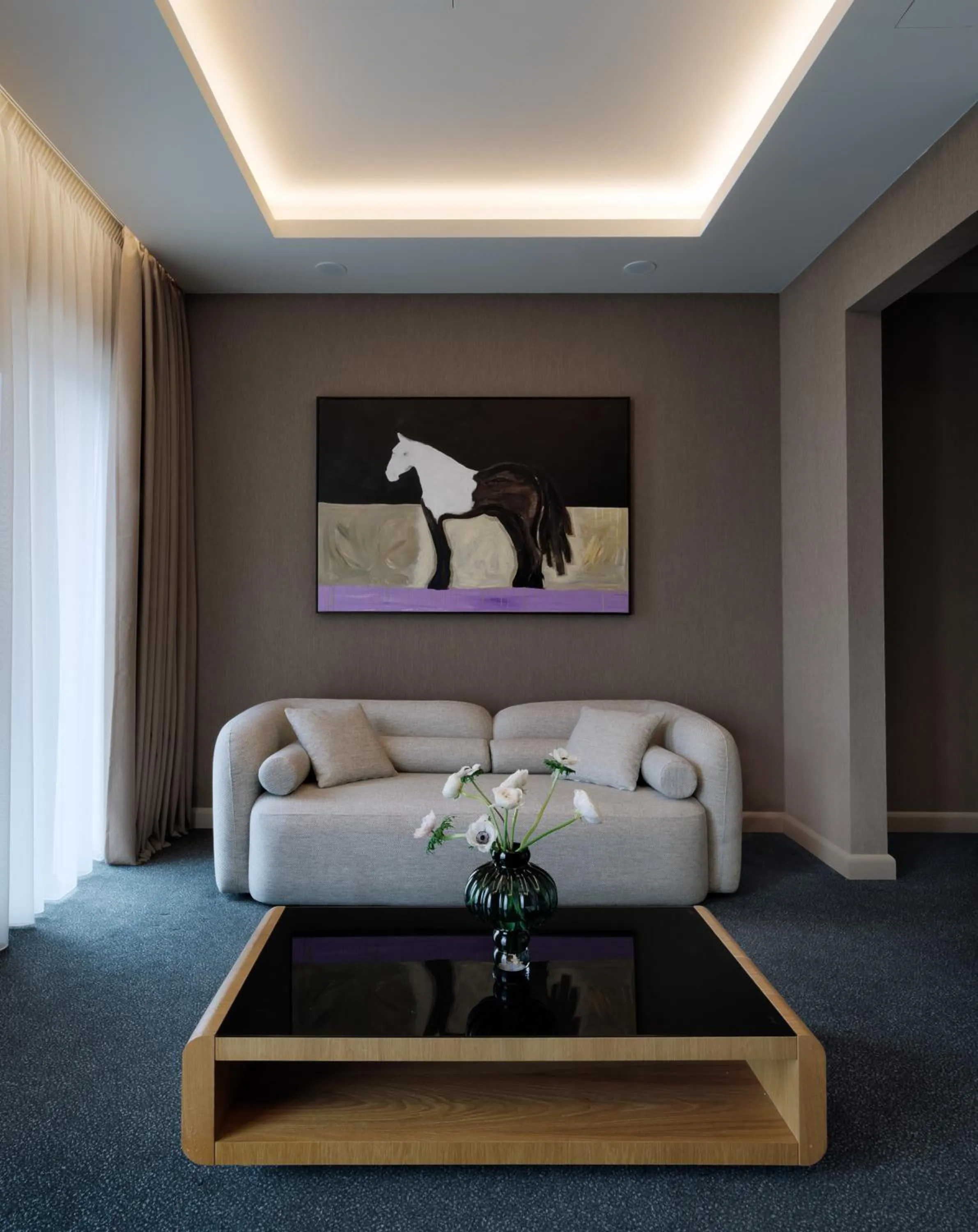 Seating area in ISSA Resort