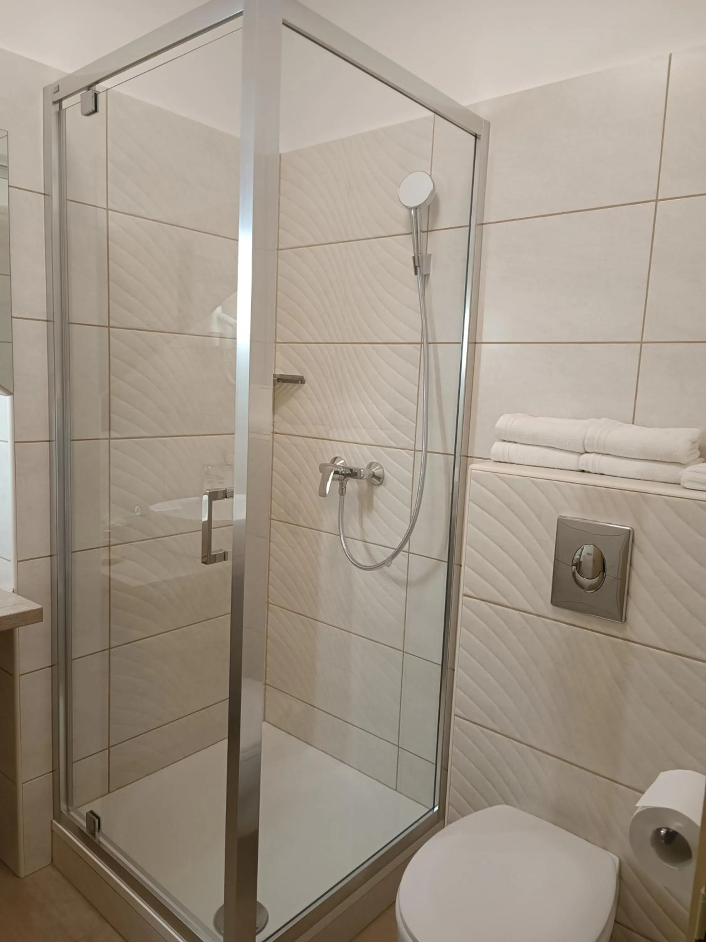 Bathroom in Alfa Hotel