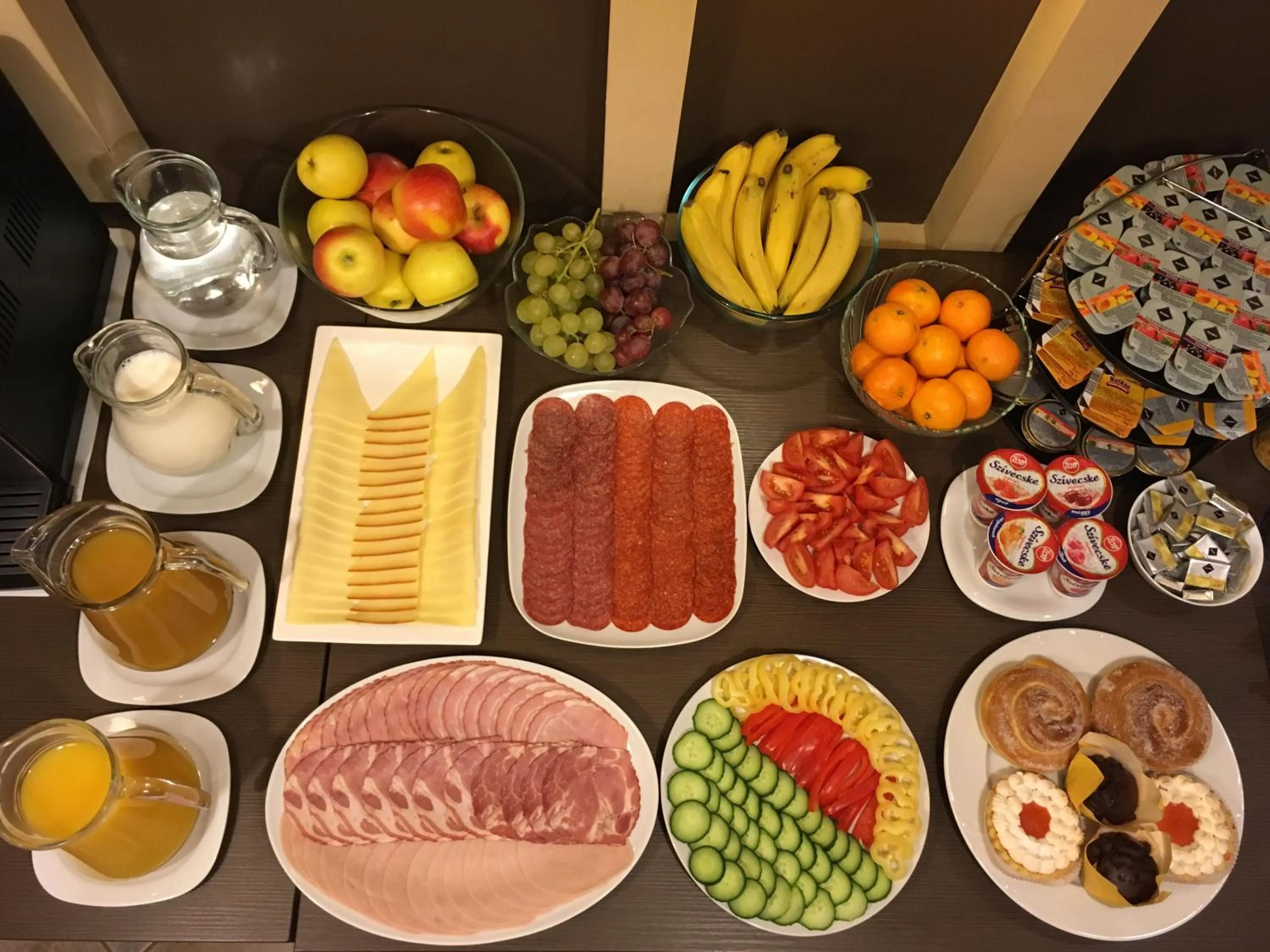 Food close-up in Alfa Hotel