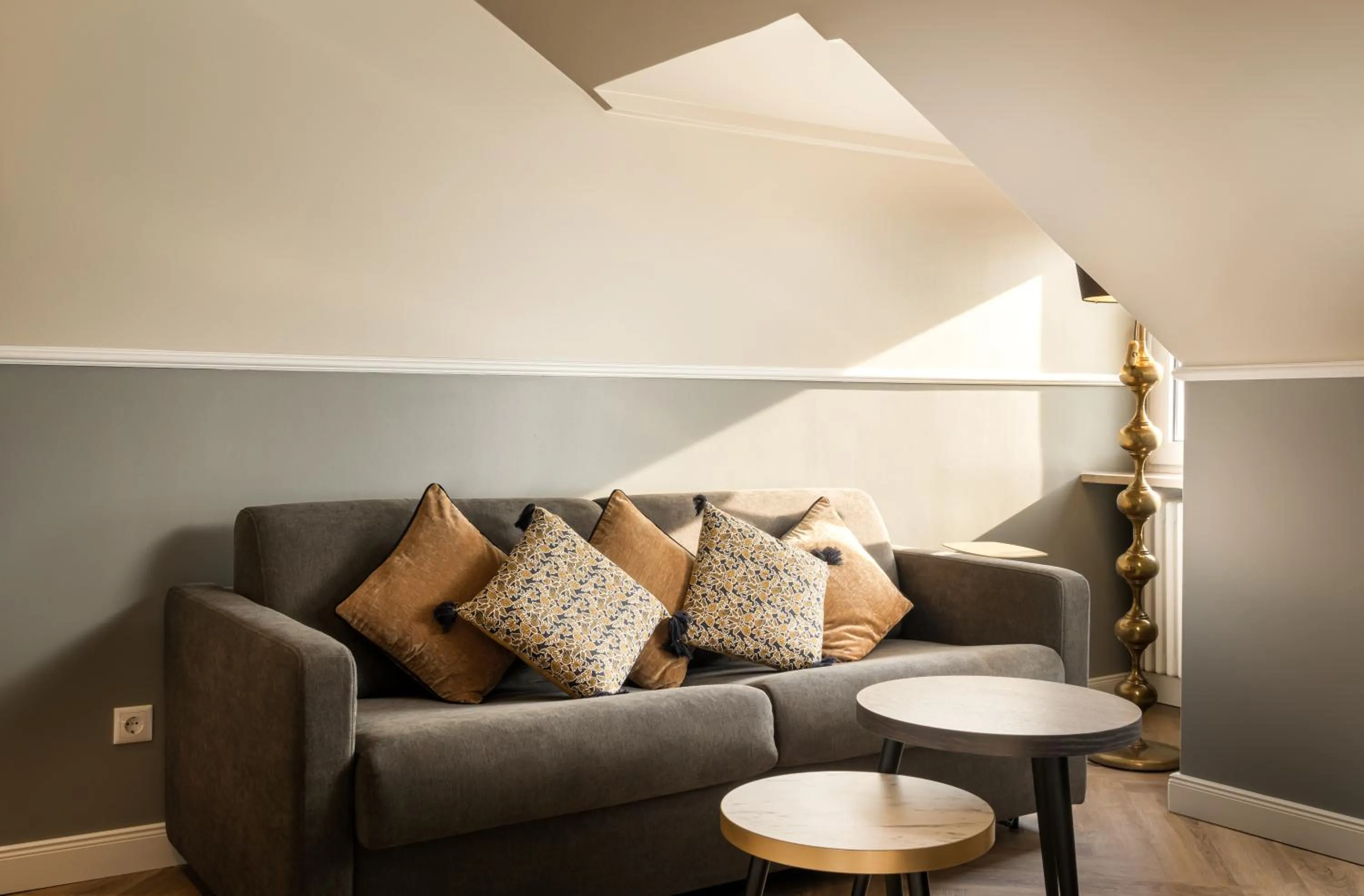 Seating area in Maison Viktoria Augsburg