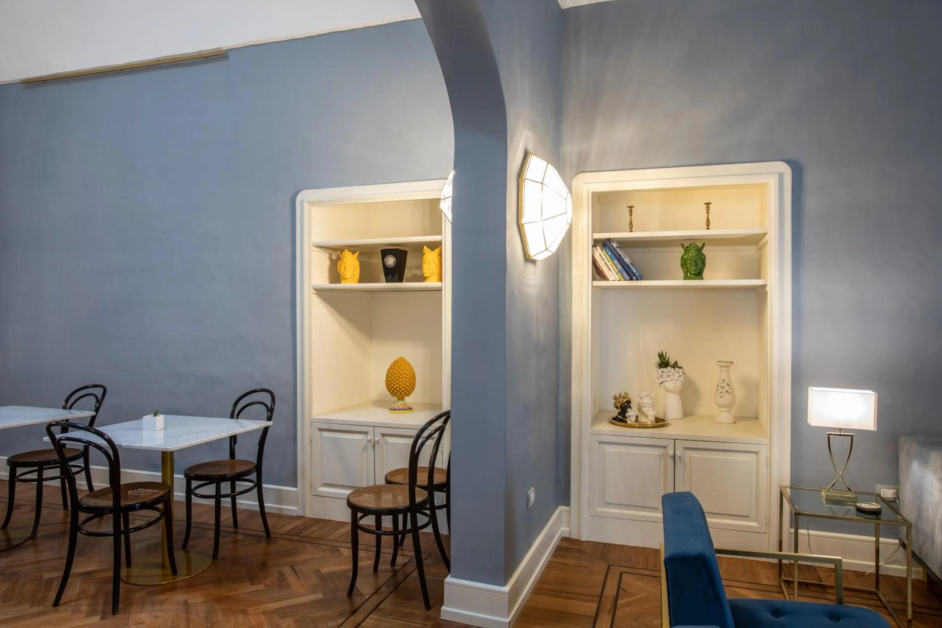 Dining area in Palazzo Sansonetti
