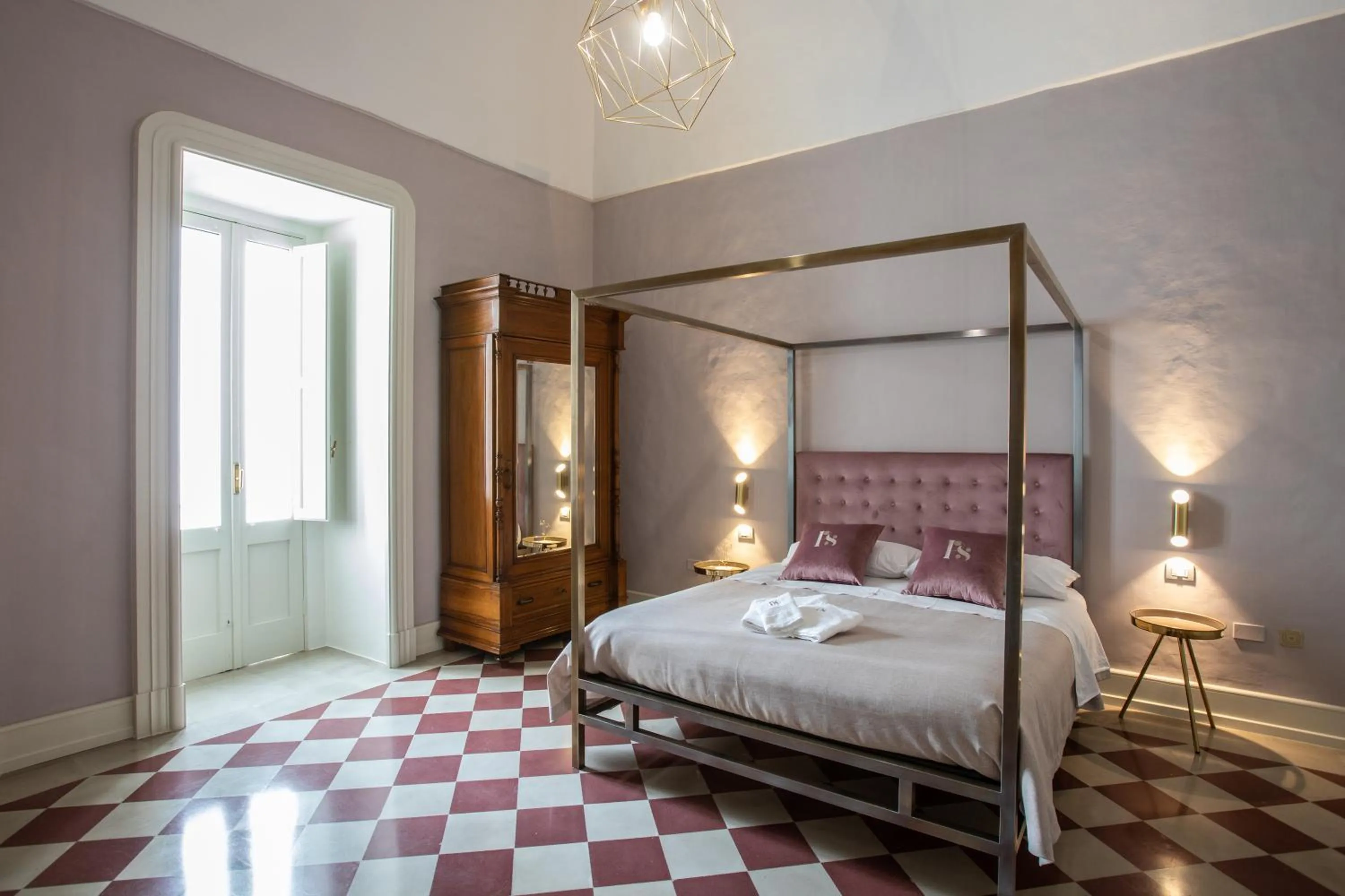 Bedroom, Bed in Palazzo Sansonetti