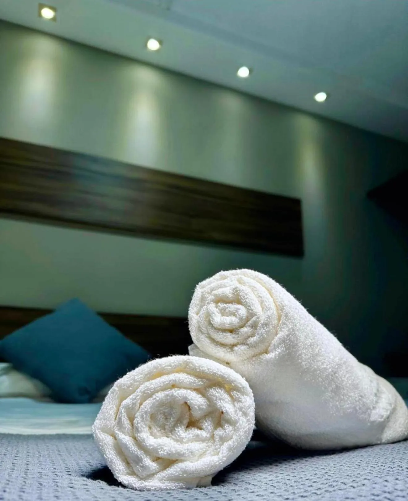 Bed in Hotel Pousada Alagoana