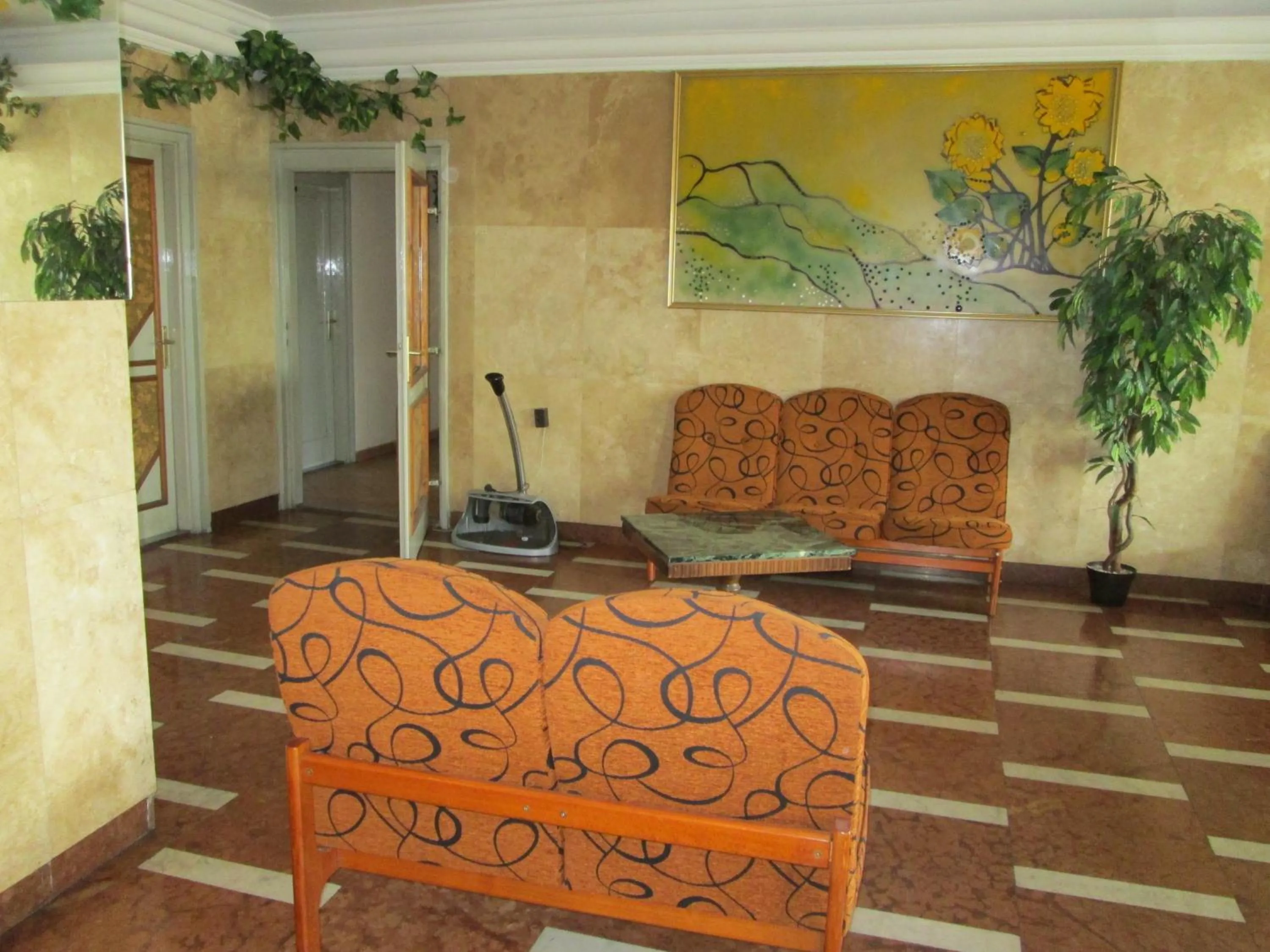 Seating area in Hotel Nap