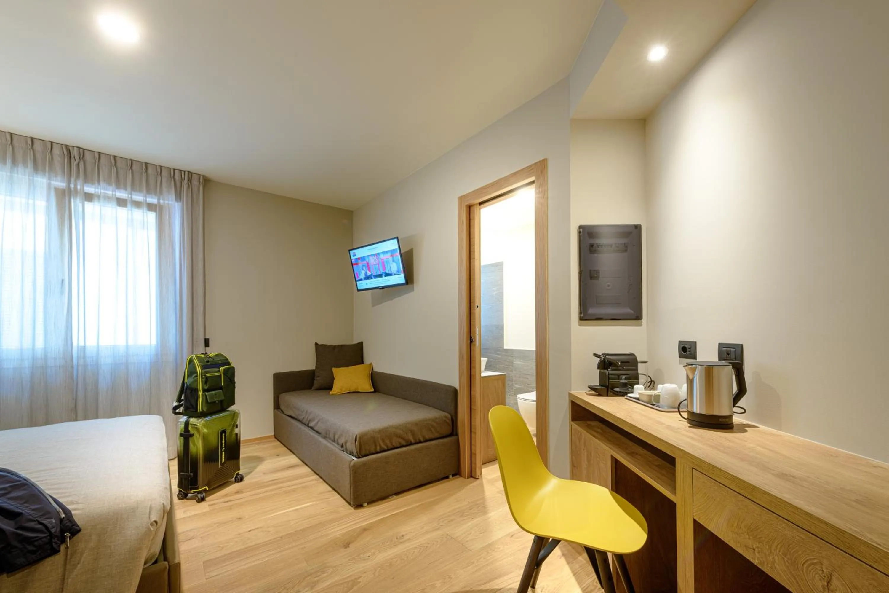 Bed in SANMARTINO SUITE