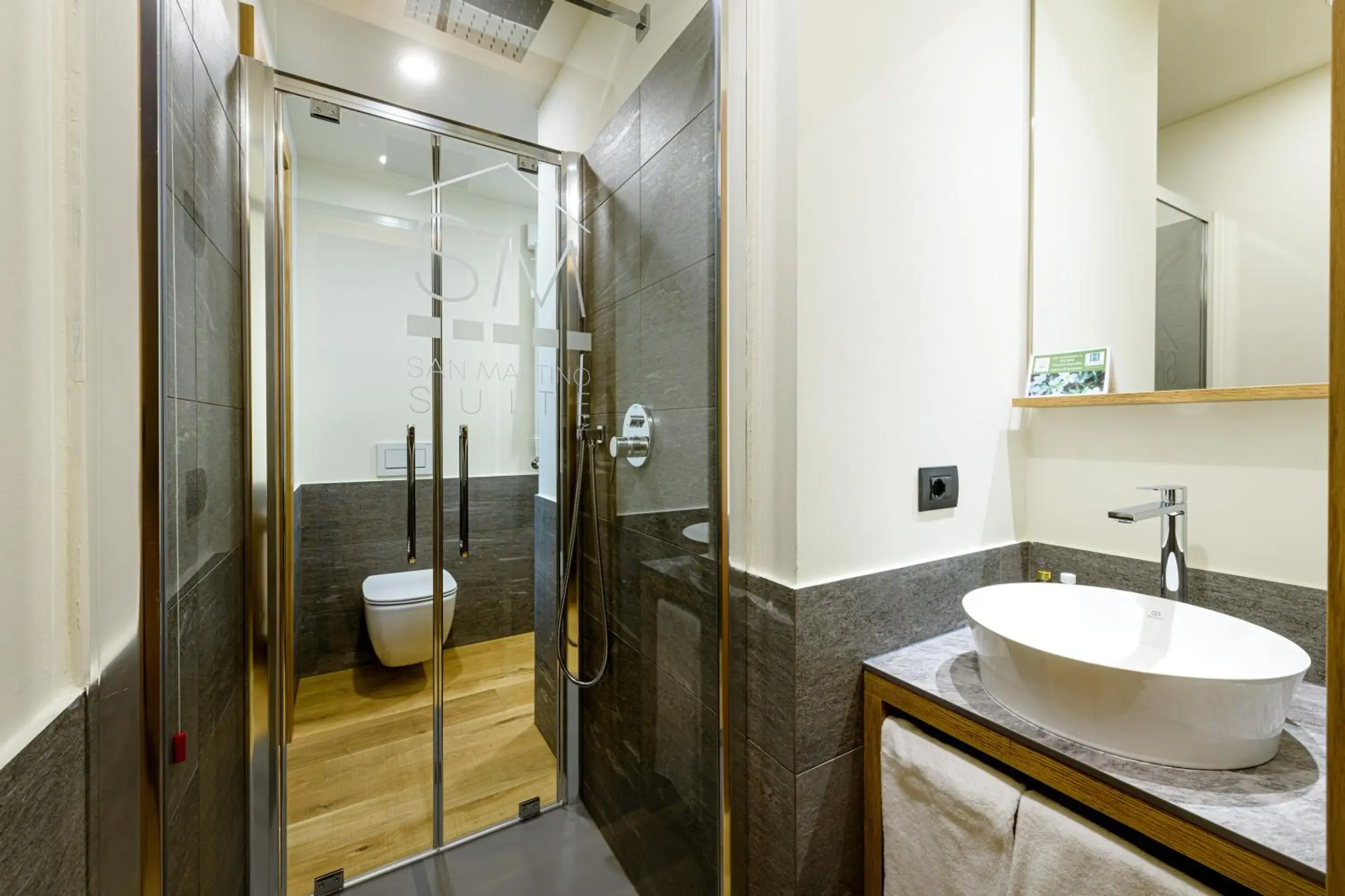 Deluxe Double Room with Shower in SANMARTINO SUITE Deluxe Double Room with Shower in SANMARTINO SUITE