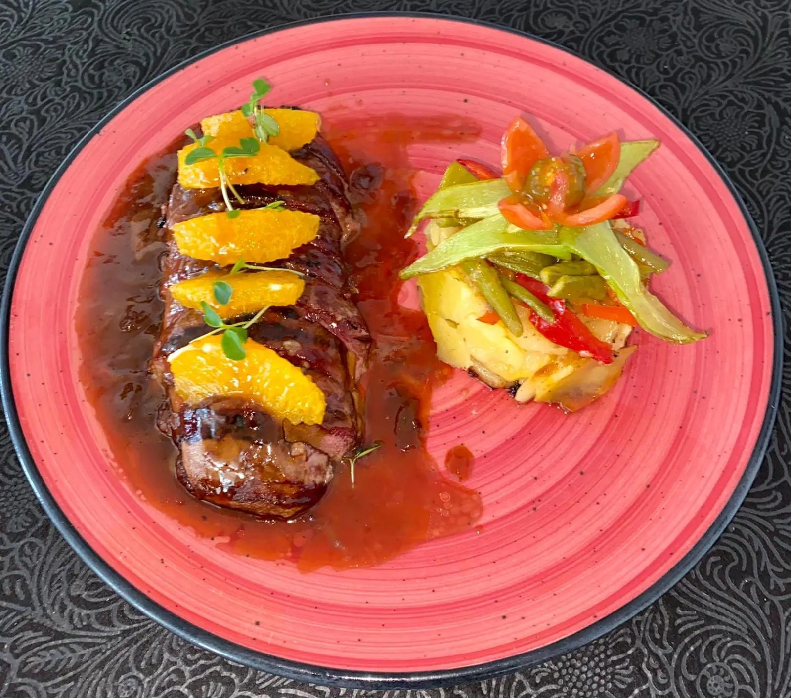 Food and drinks in Hotel Sierra de Huesa