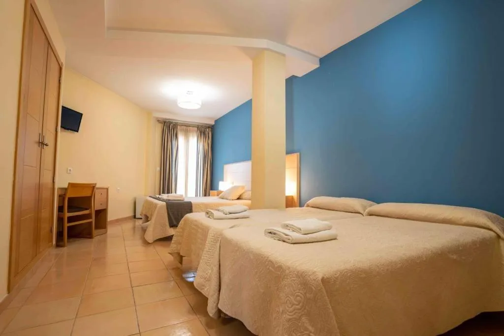 Bed in Hotel Sierra de Huesa