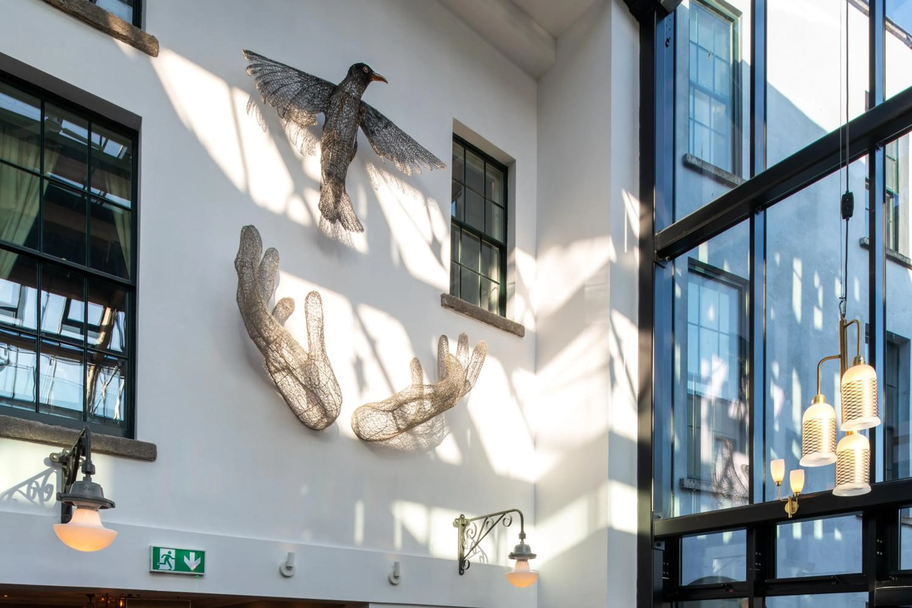 Decorative detail in Keavan's Port Hotel, Dublin