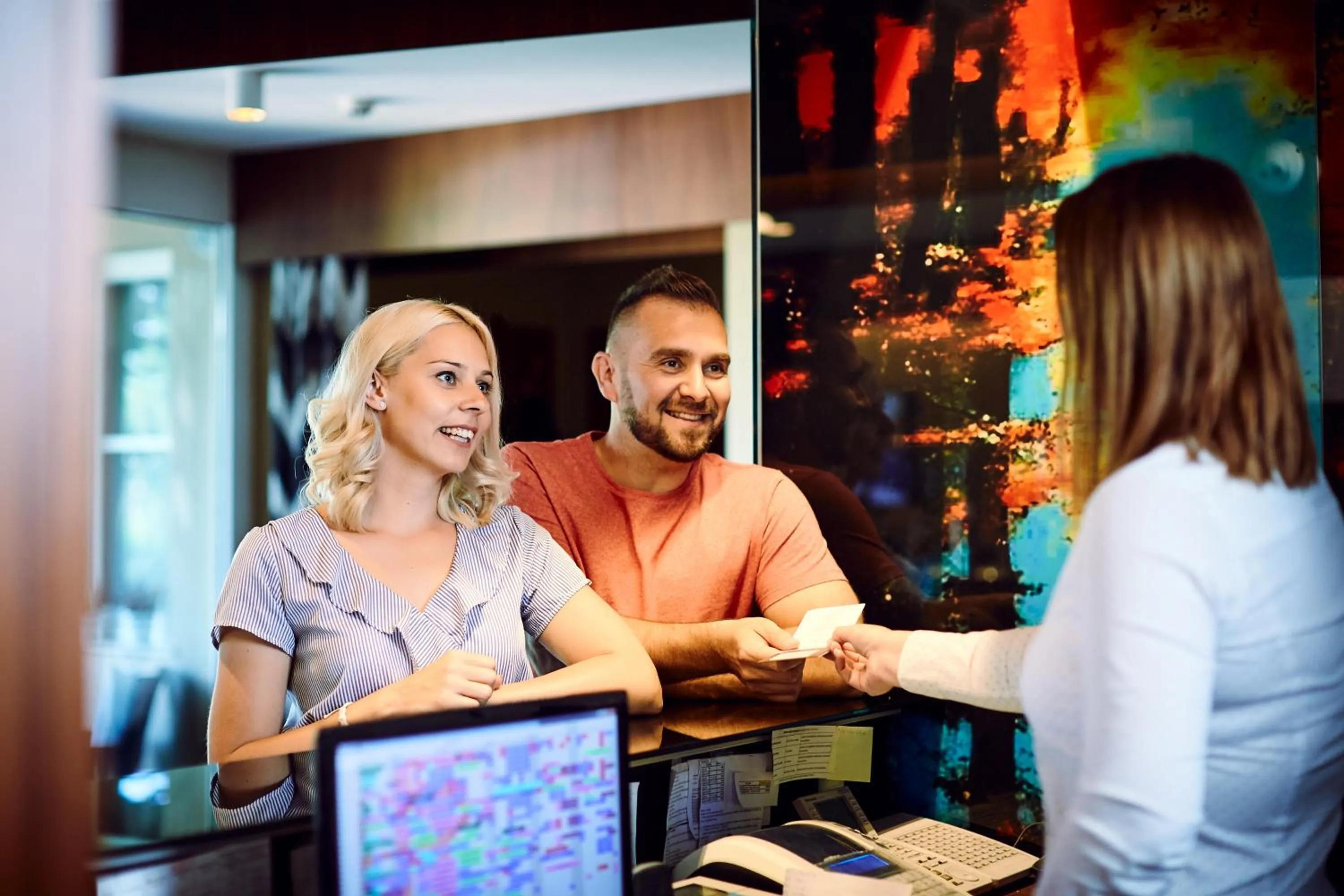 Staff in Hotel Lajta Park