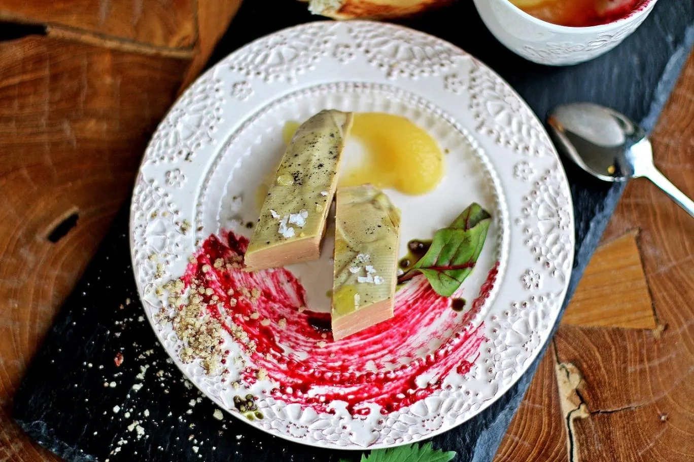 Food close-up in Hotel Lajta Park