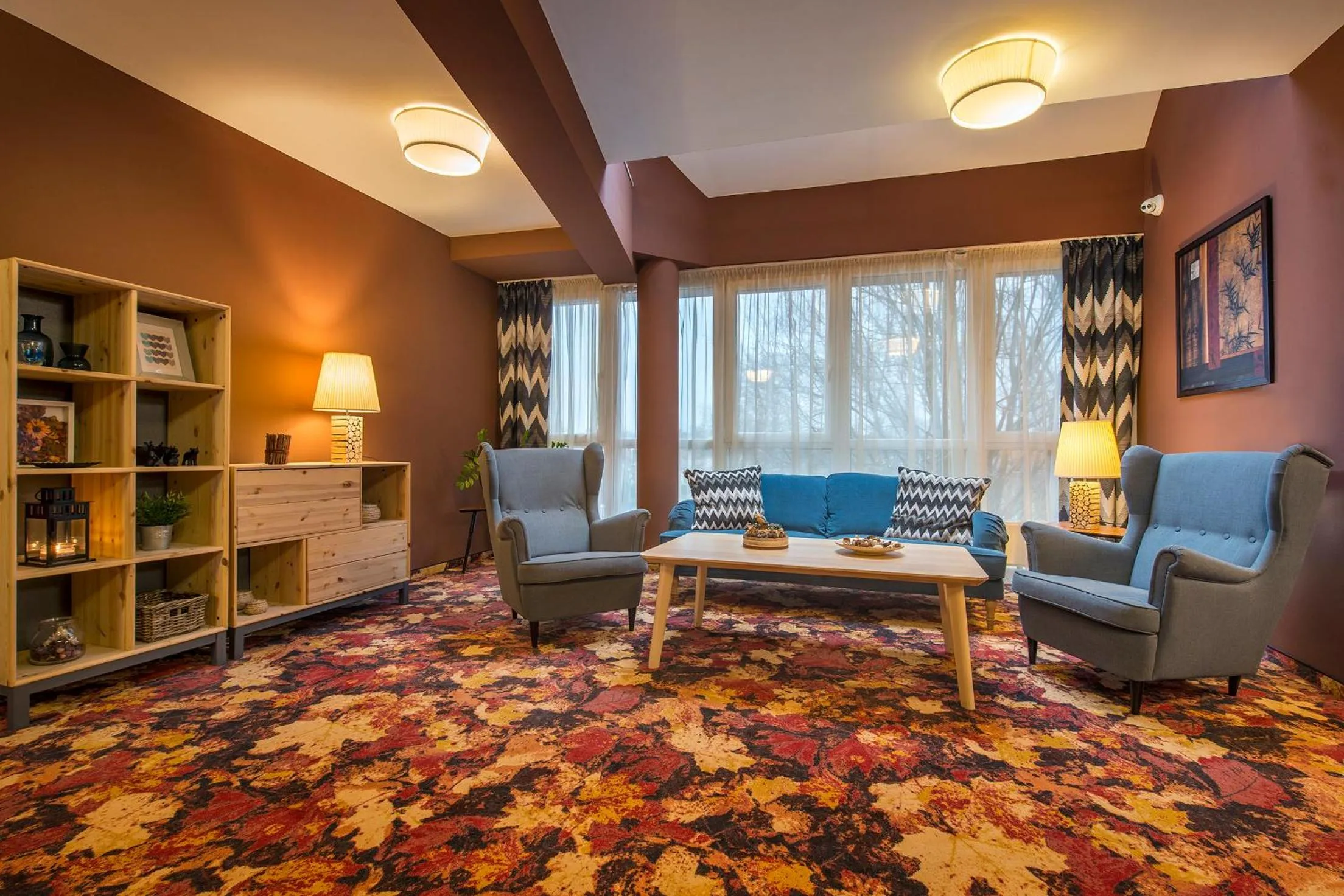 Lobby or reception in Hotel Lajta Park