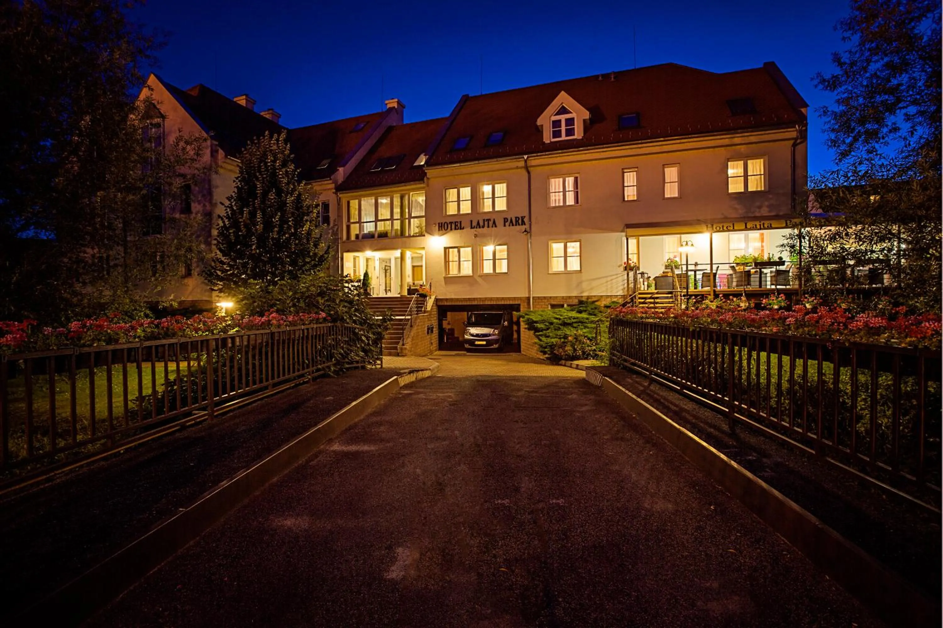 Property building in Hotel Lajta Park