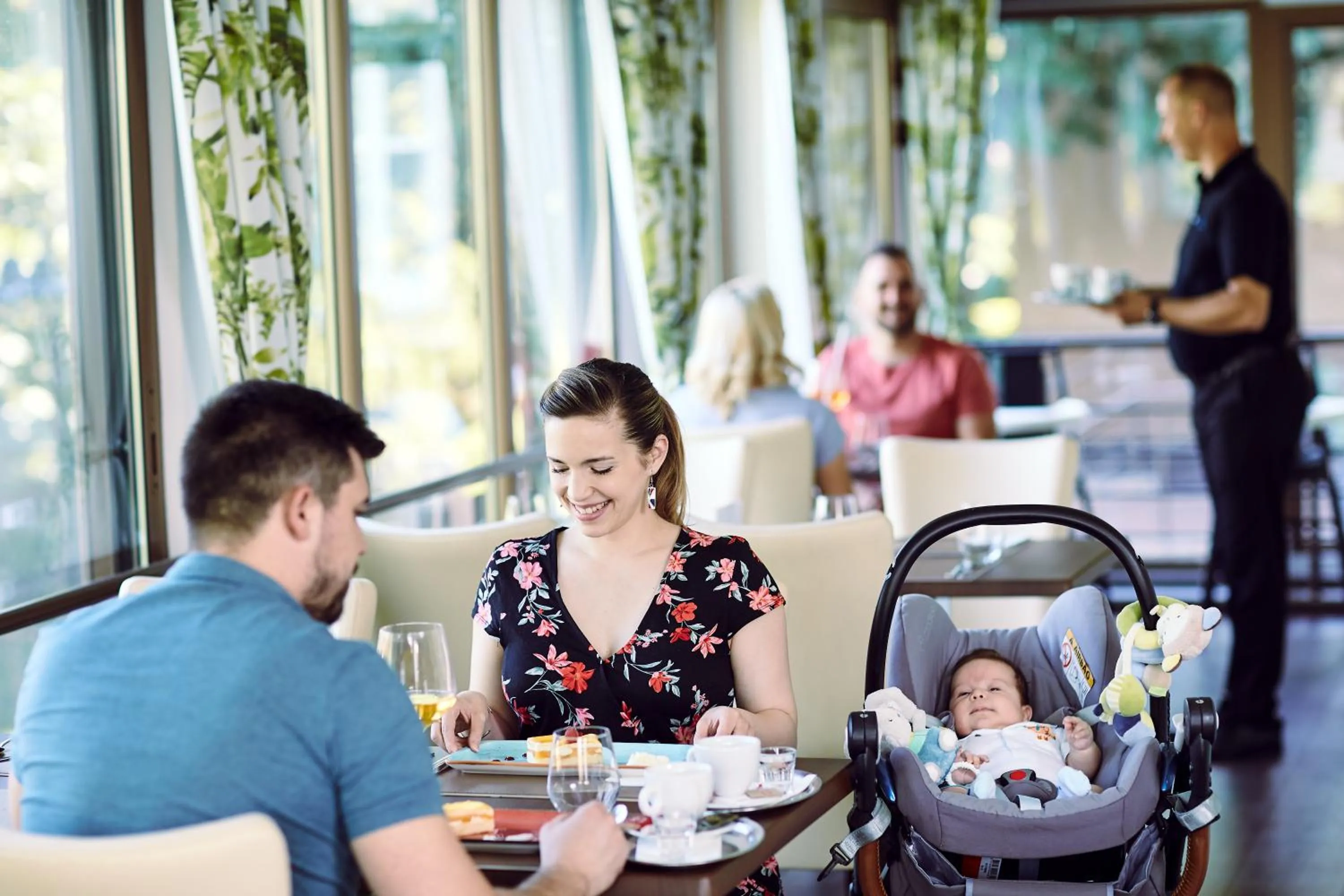 Staff in Hotel Lajta Park