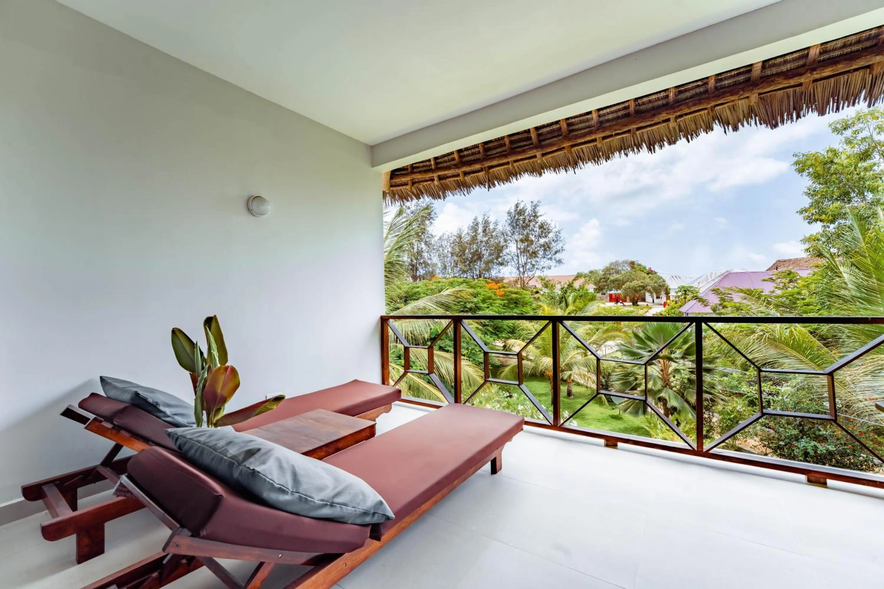 Balcony/Terrace in Zanzibella Hotel & SPA