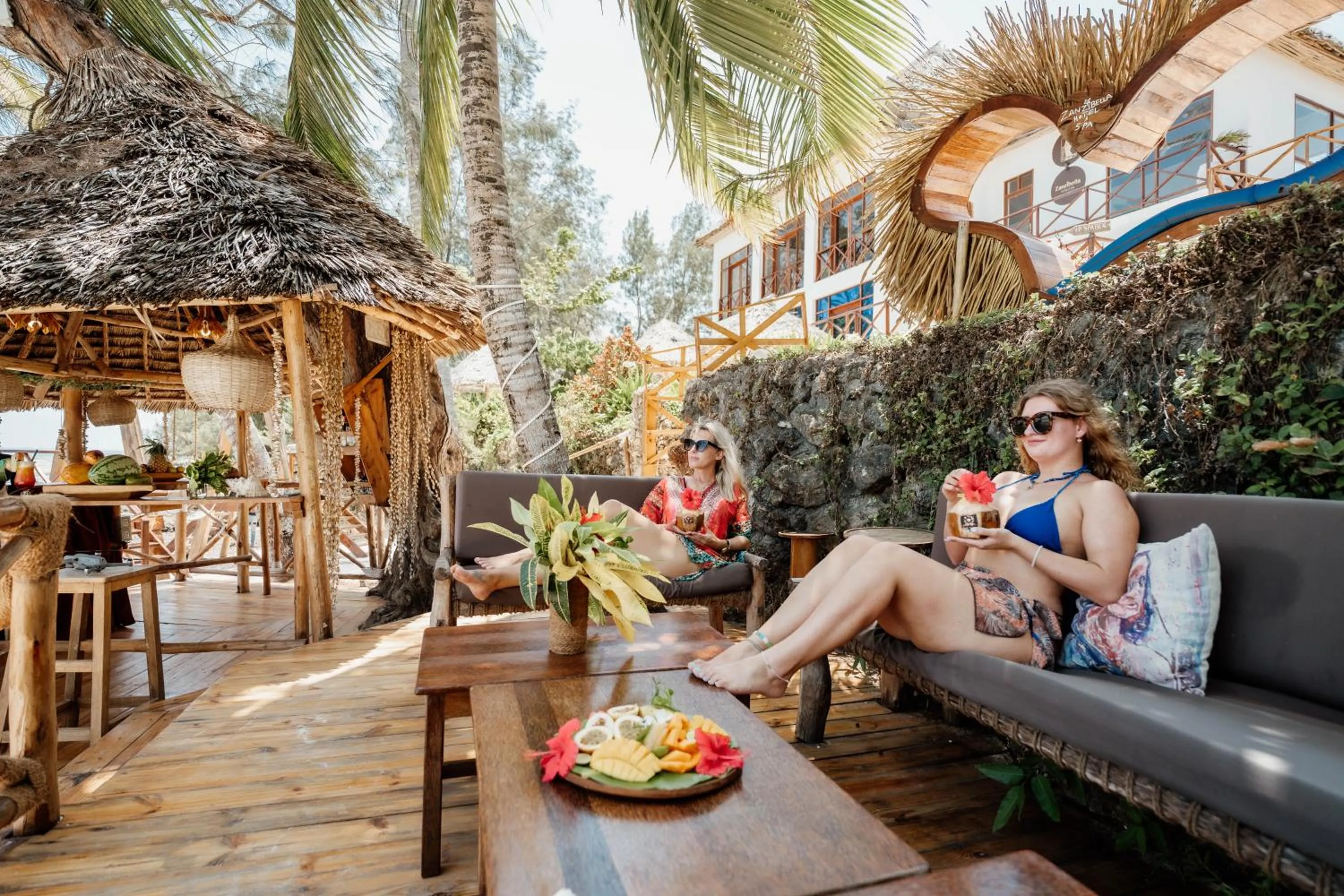 Garden view in Zanzibella Hotel & SPA