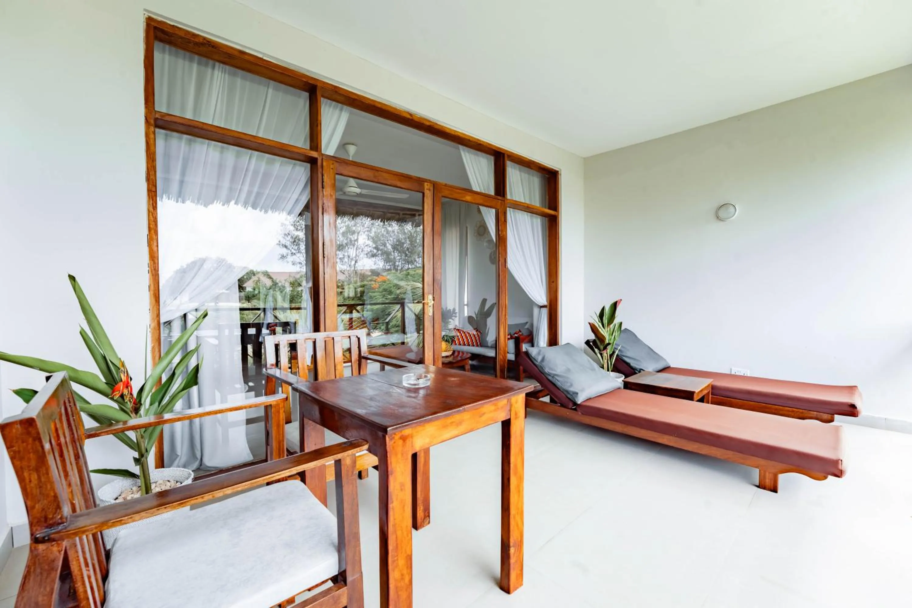 Balcony/Terrace in Zanzibella Hotel & SPA