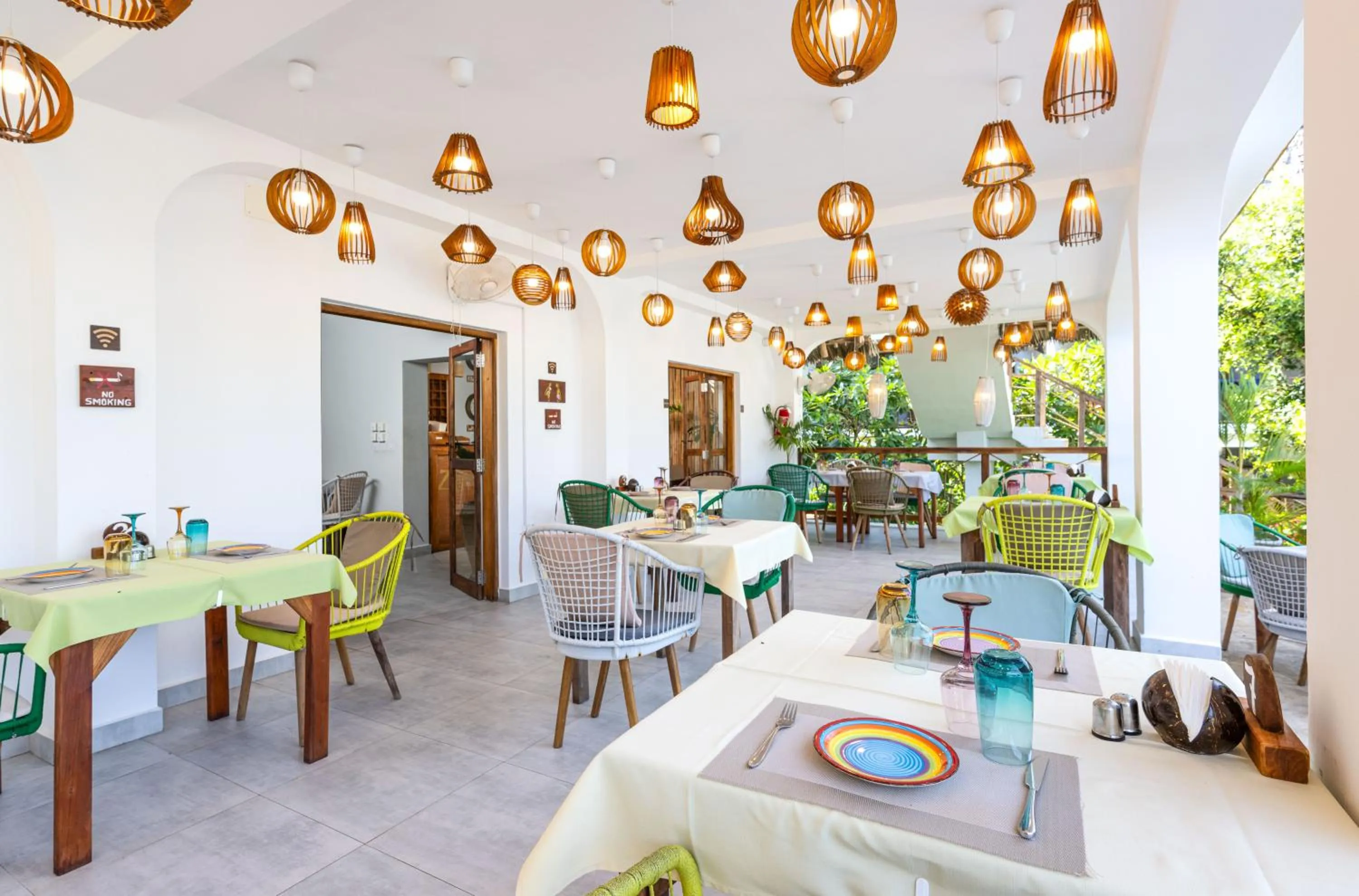 Restaurant/places to eat in Zanzibella Hotel & SPA