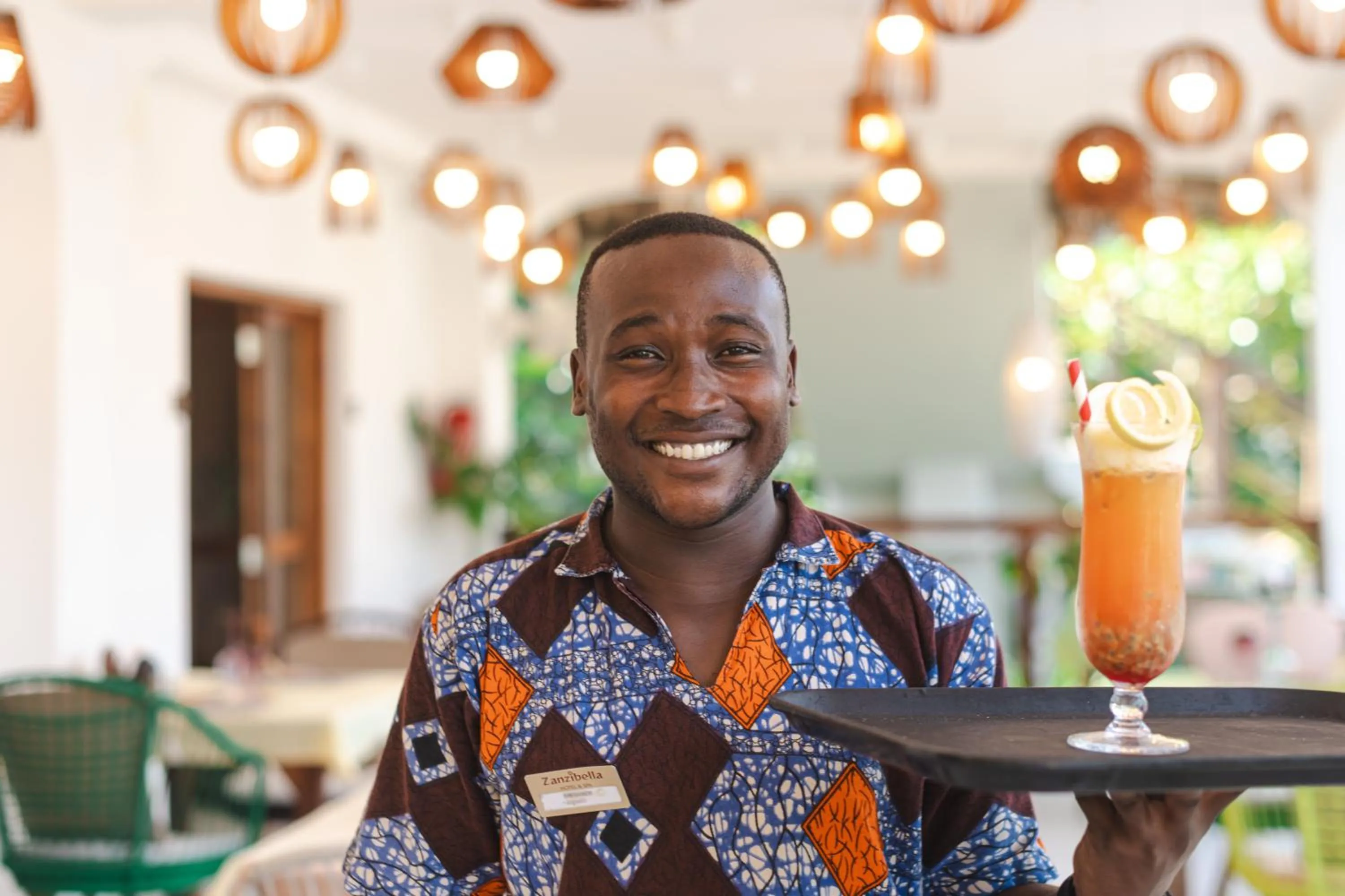 room service in Zanzibella Hotel & SPA