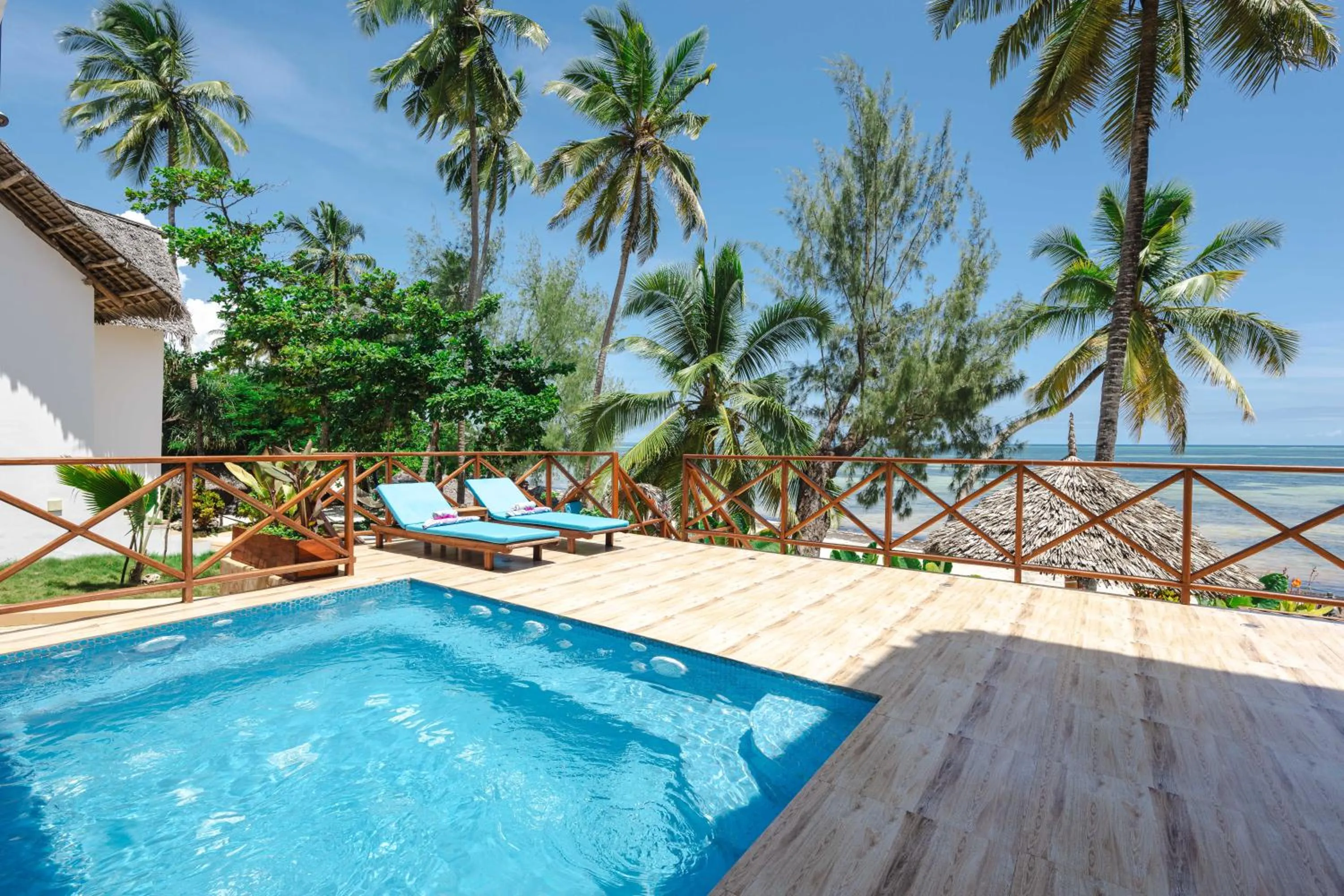 Hot Tub in Zanzibella Hotel & SPA