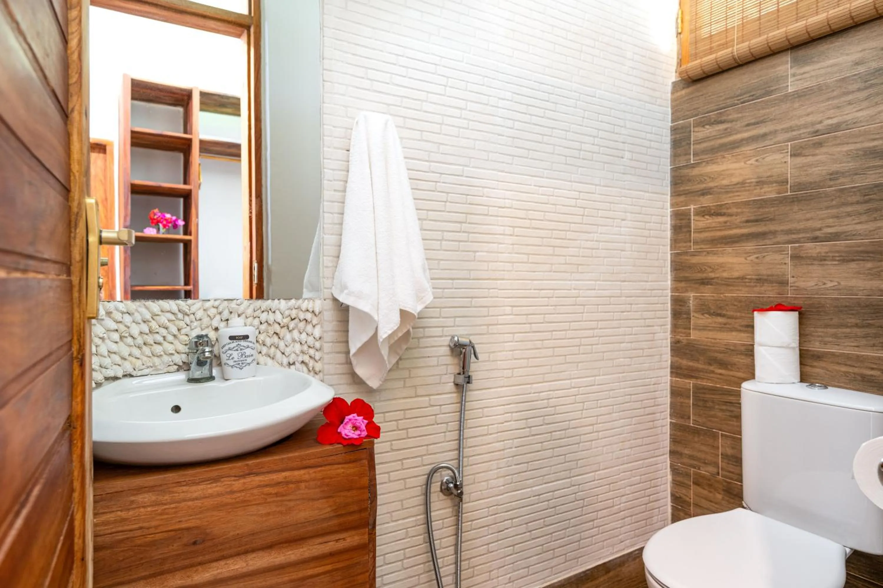 Toilet in Zanzibella Hotel & SPA