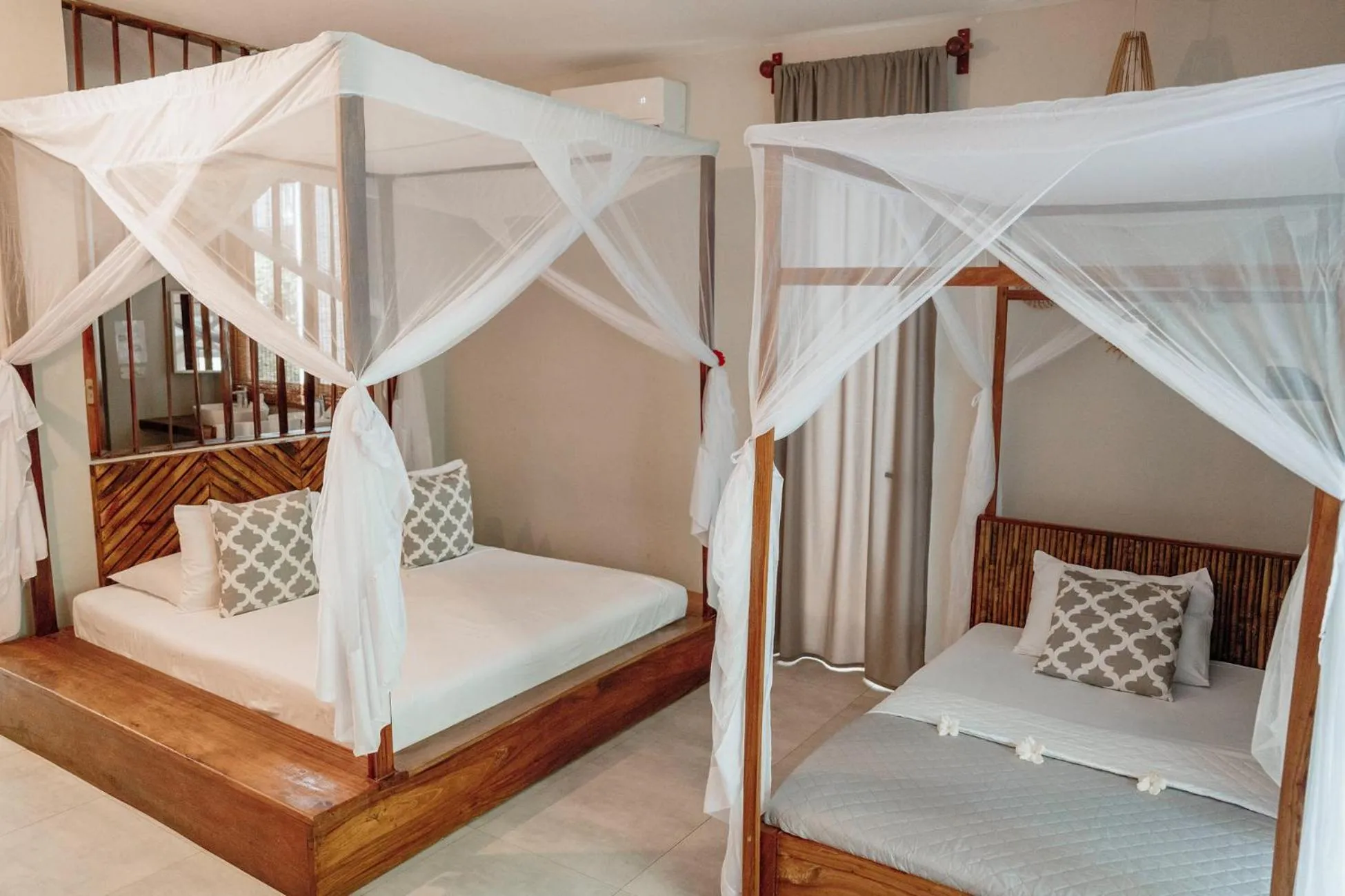 Photo of the whole room, Bed in Zanzibella Hotel & SPA