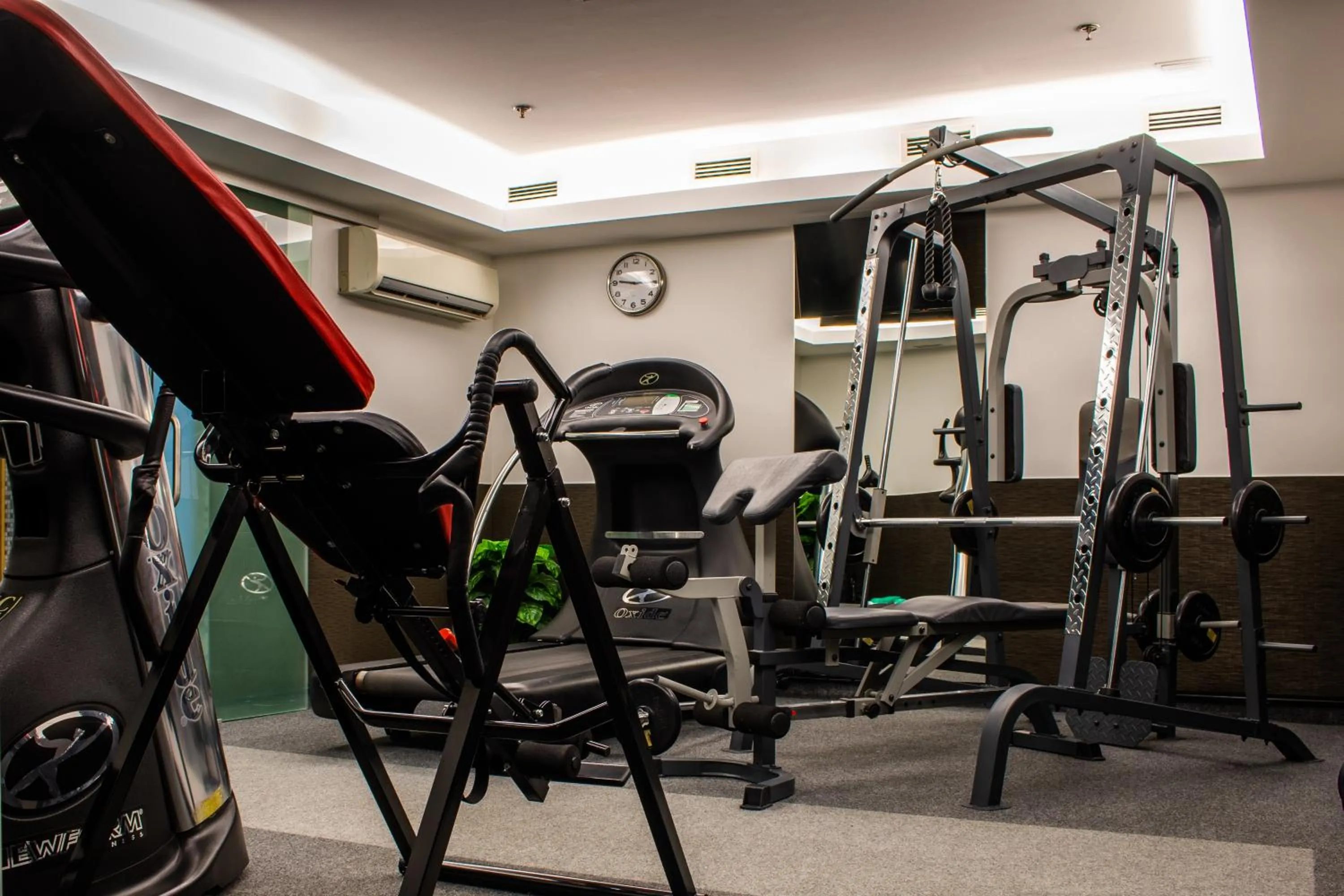 Fitness centre/facilities in Carat Boutique Hotel
