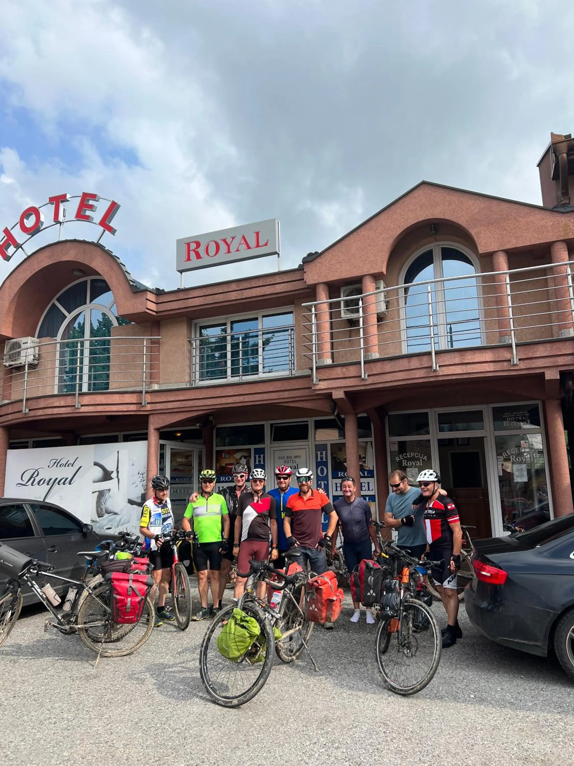 group of guests in Hotel Royal
