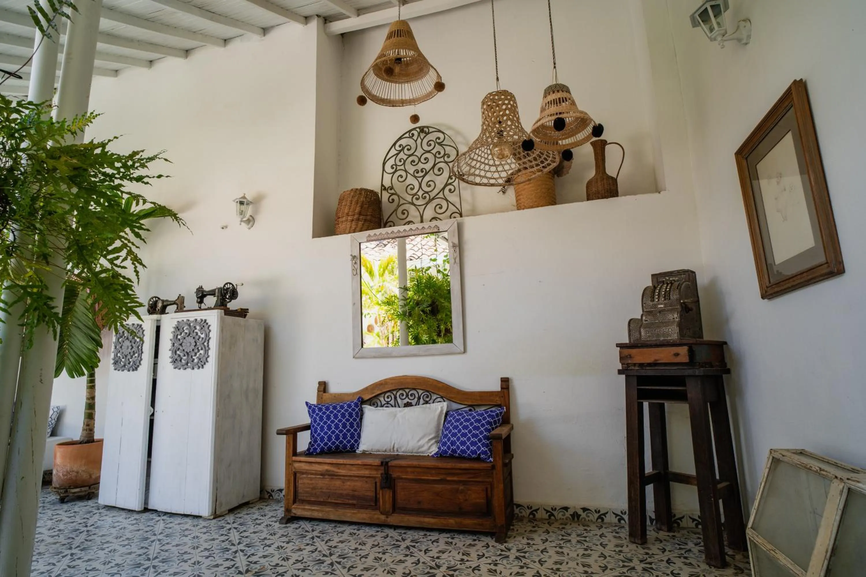 Living room in Casa Al Alma