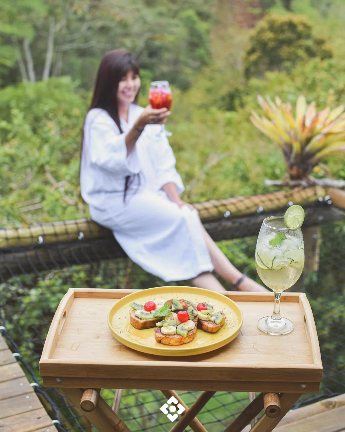 Food in Cardinal Glamping