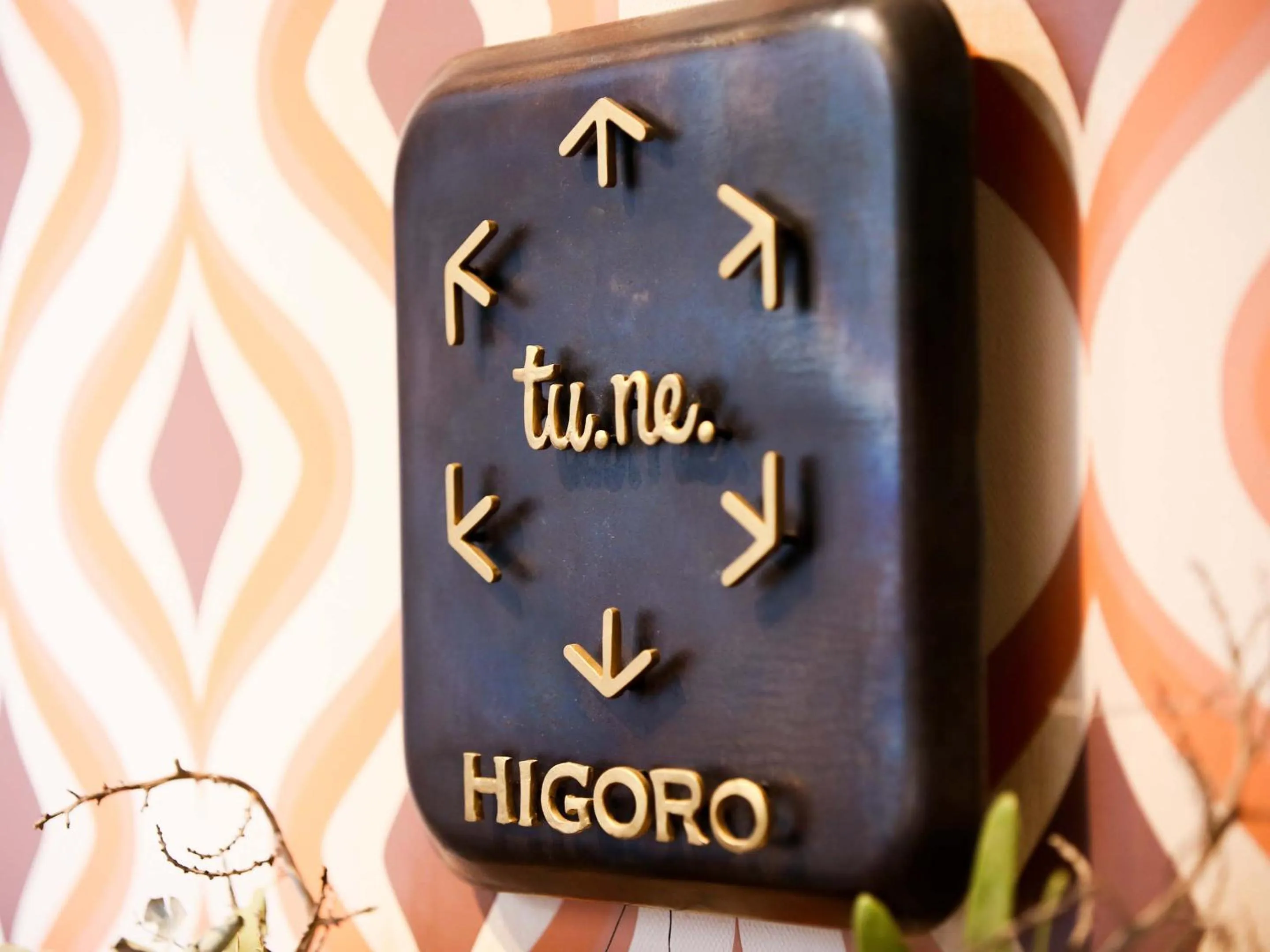 Property logo or sign in tune HIGORO