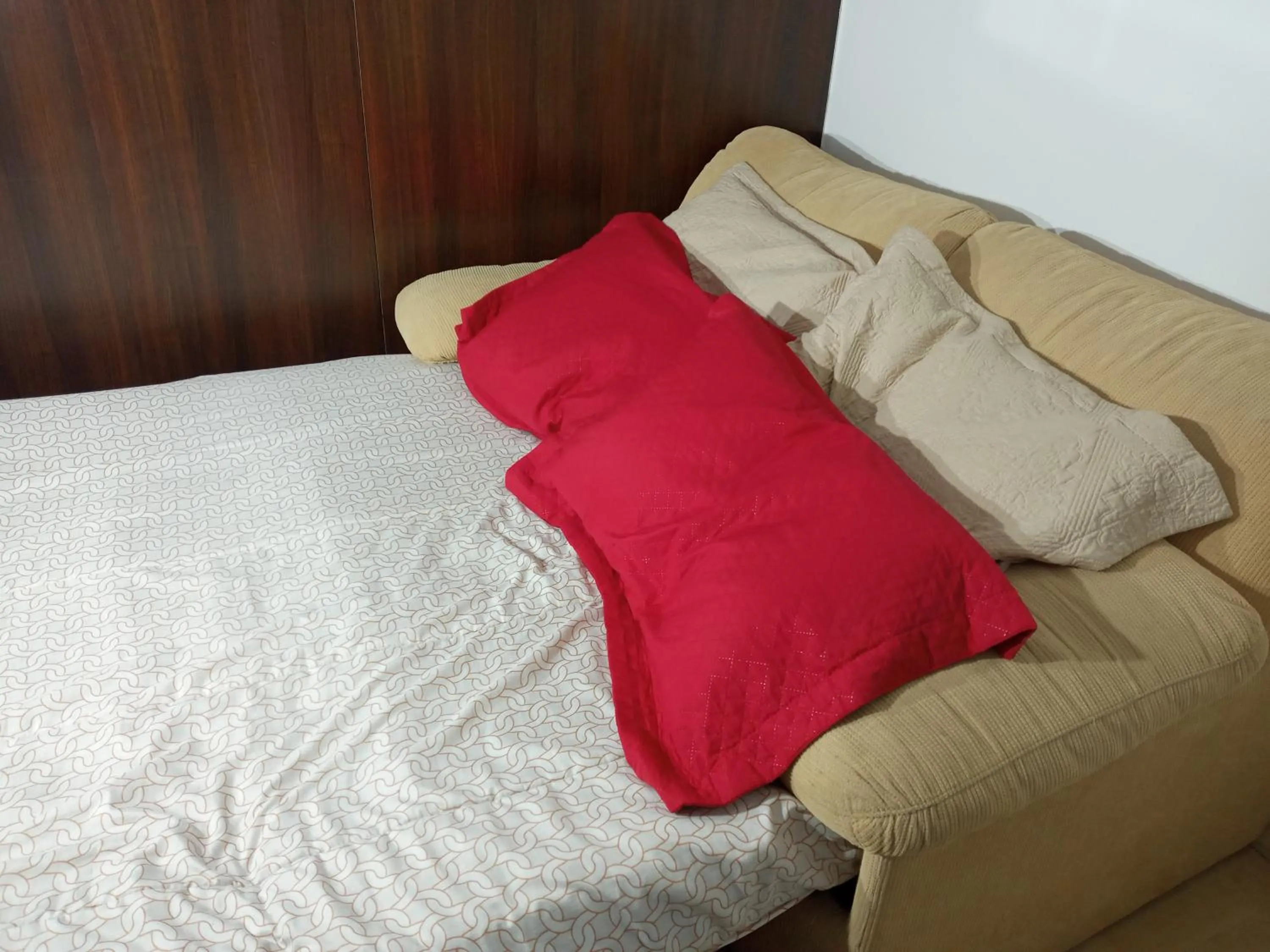 Bed in Fantástico apartamento no centro de Curitiba