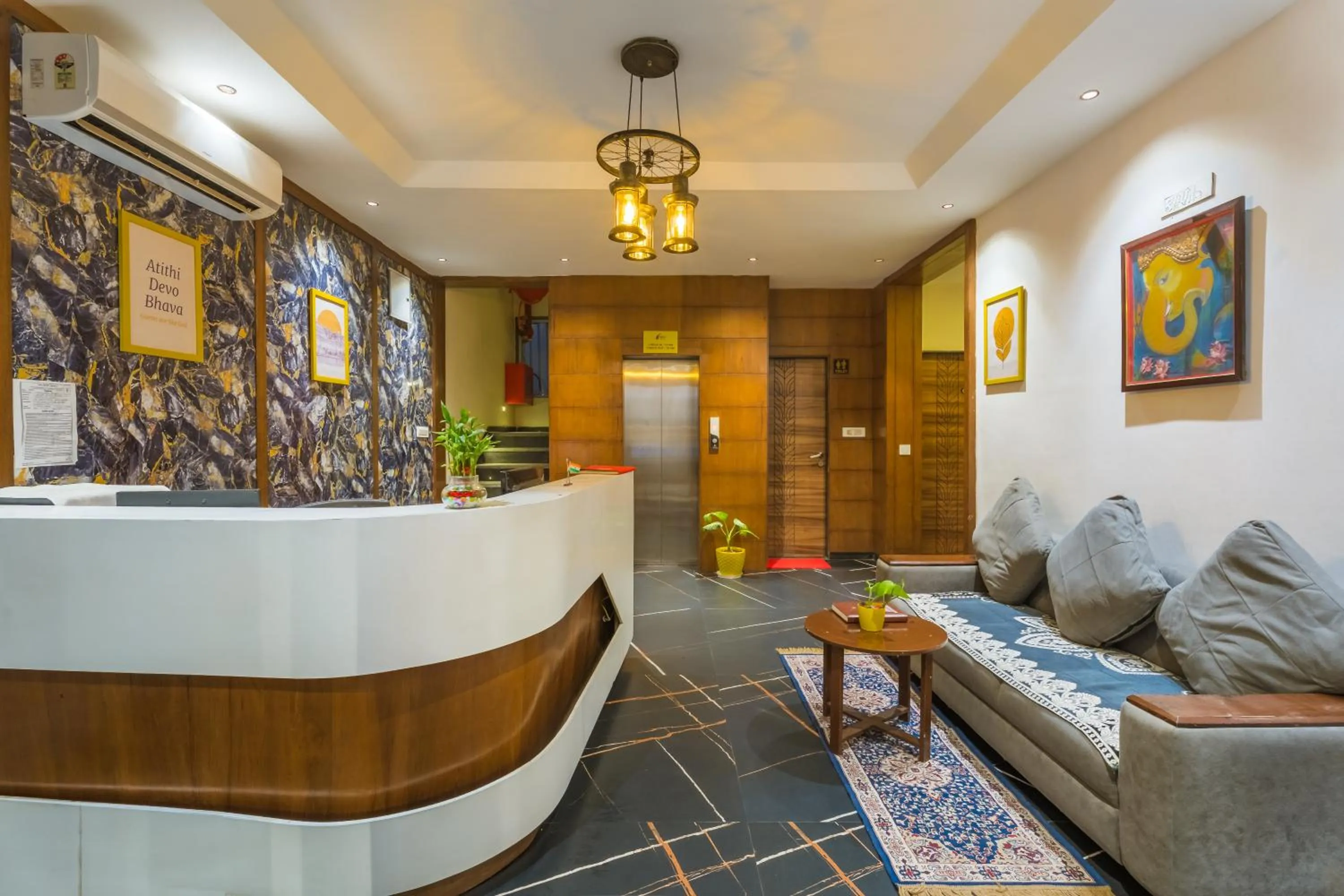 Lobby or reception in Tripli Hotels Le Shelton