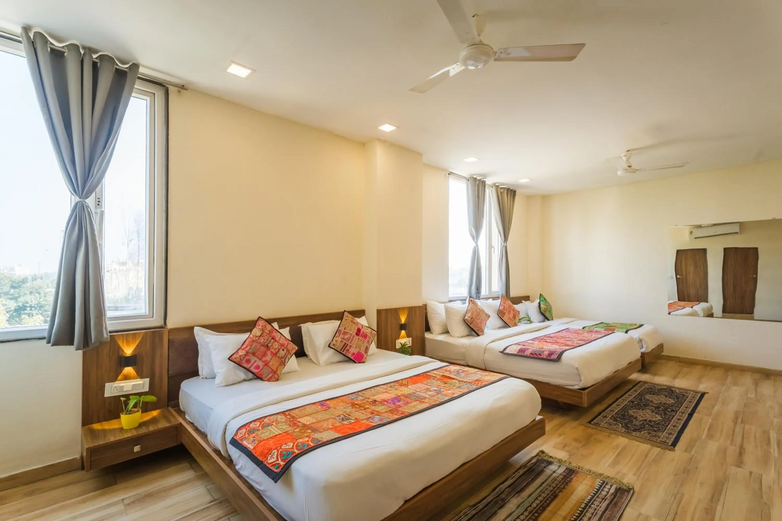 Bed in Tripli Hotels Le Shelton