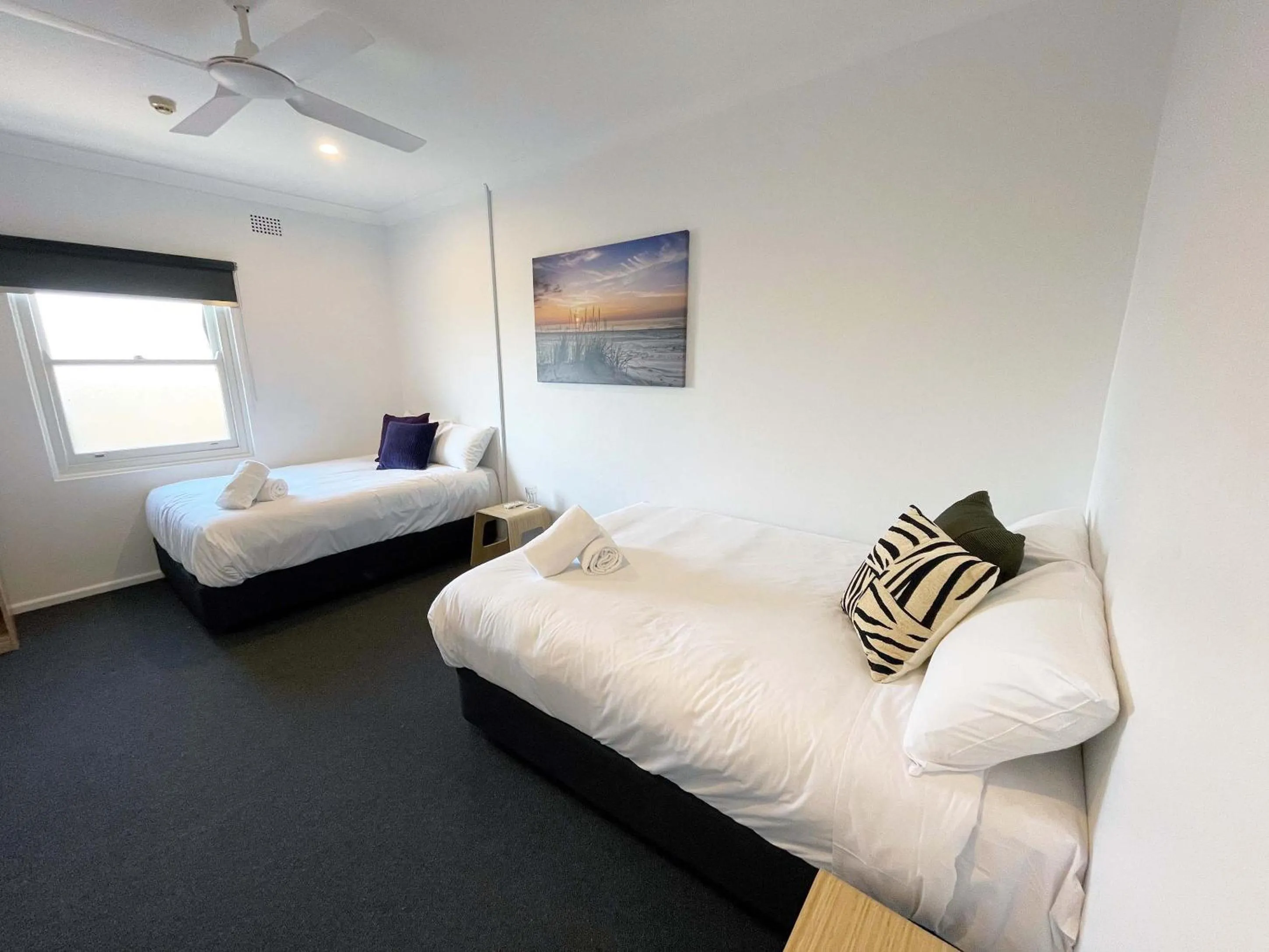 Bed in Plantation Hotel Coffs Harbour