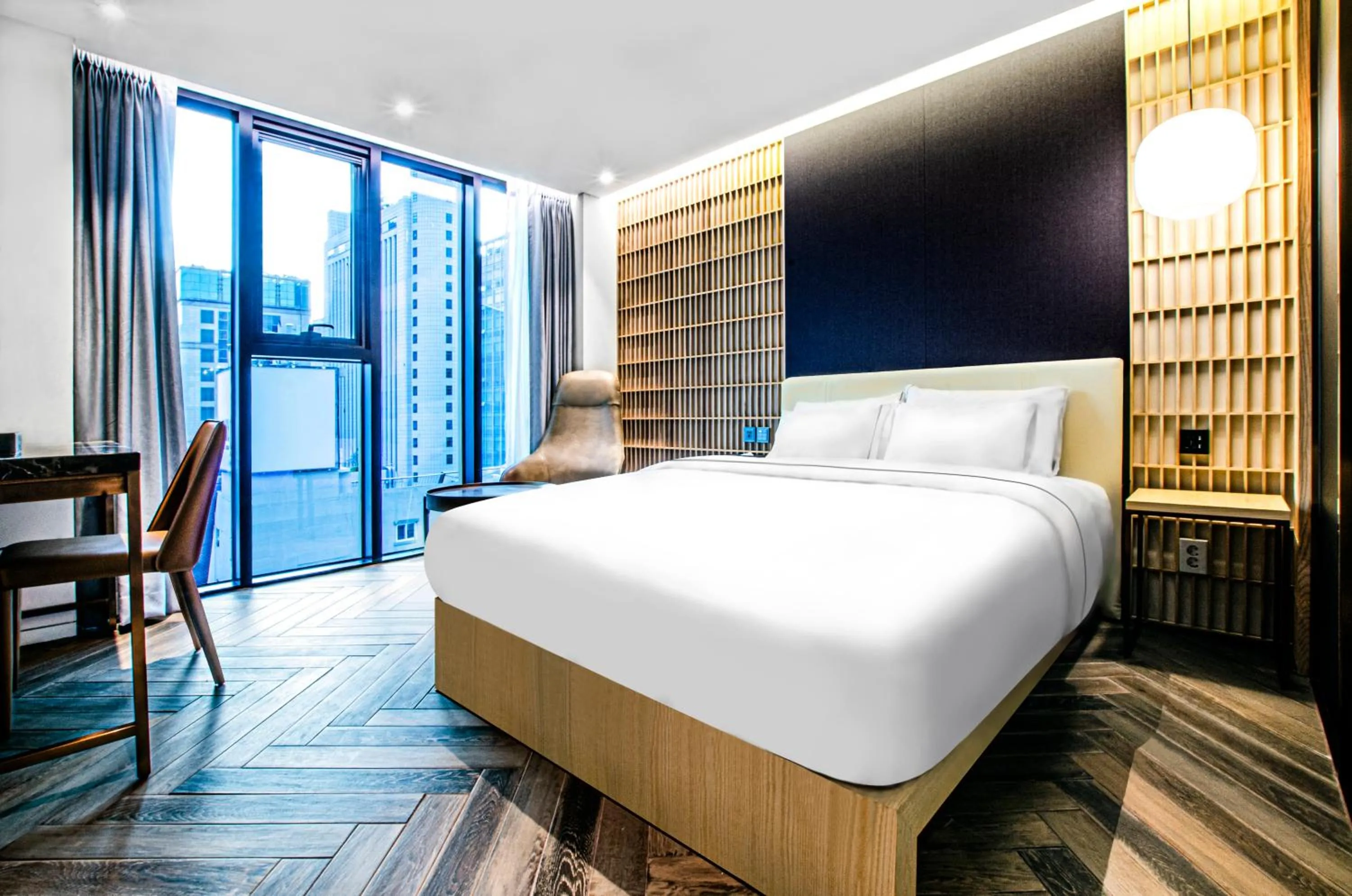 laundry, Bed in Hotel the Castle bangi 2nd