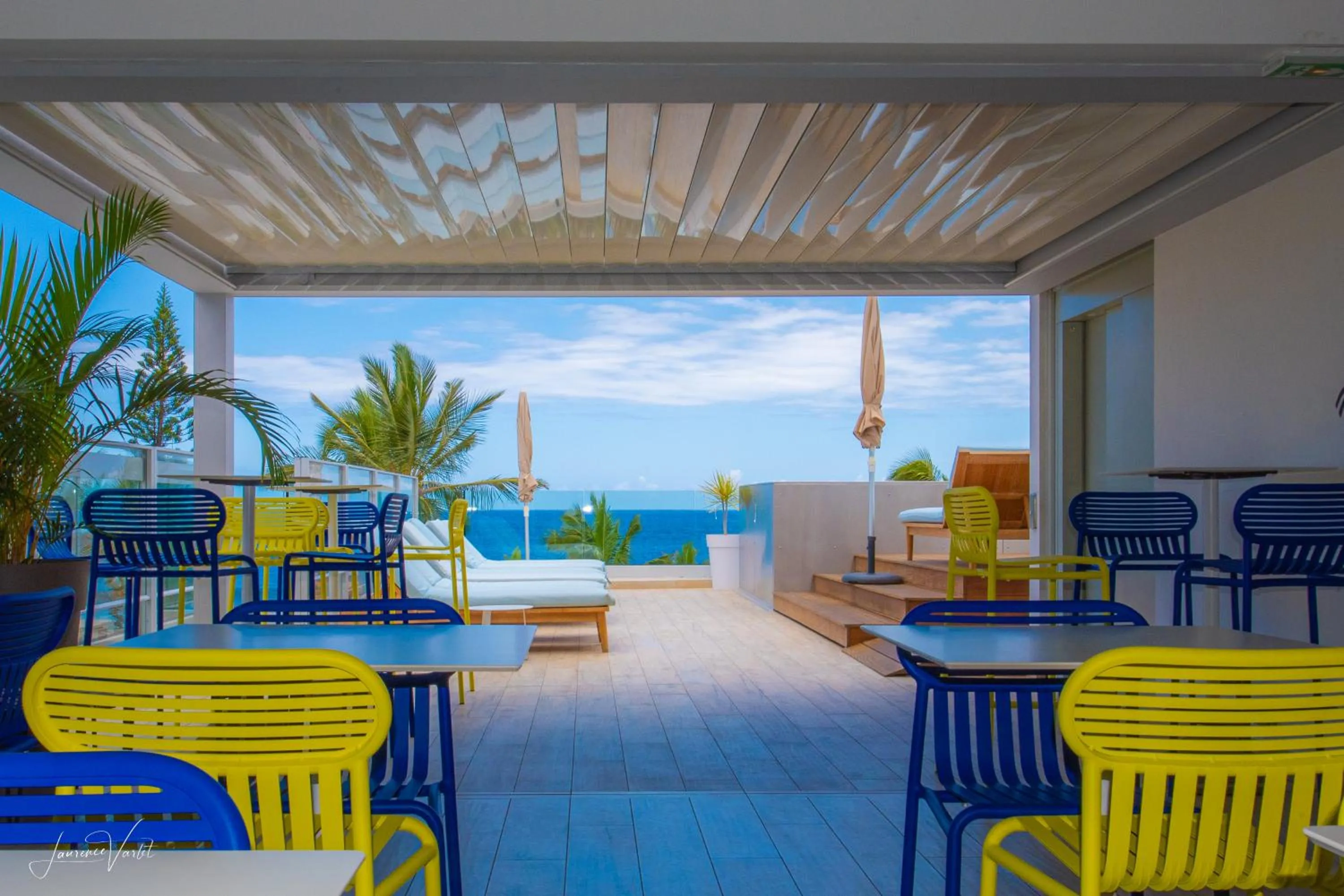 Patio in Boutik Hôtel 2A - Adult Only